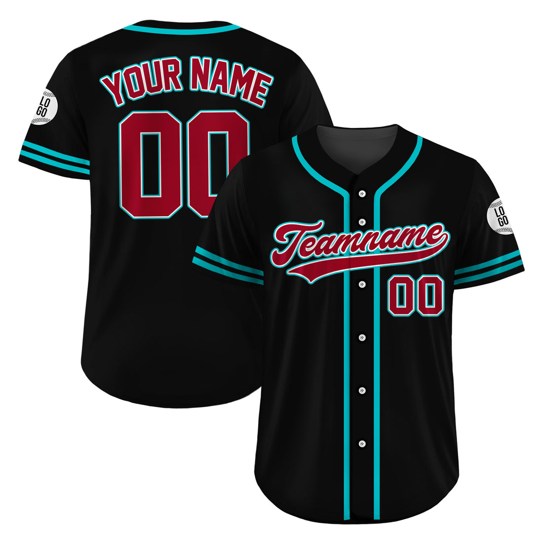 Custom Retro Miami Heat Black Baseball Jersey