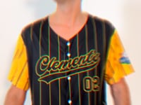 Personalized White Black Pinstriped Baseball Jersey, Personalized Baseball Jersey with Teamname Name Number