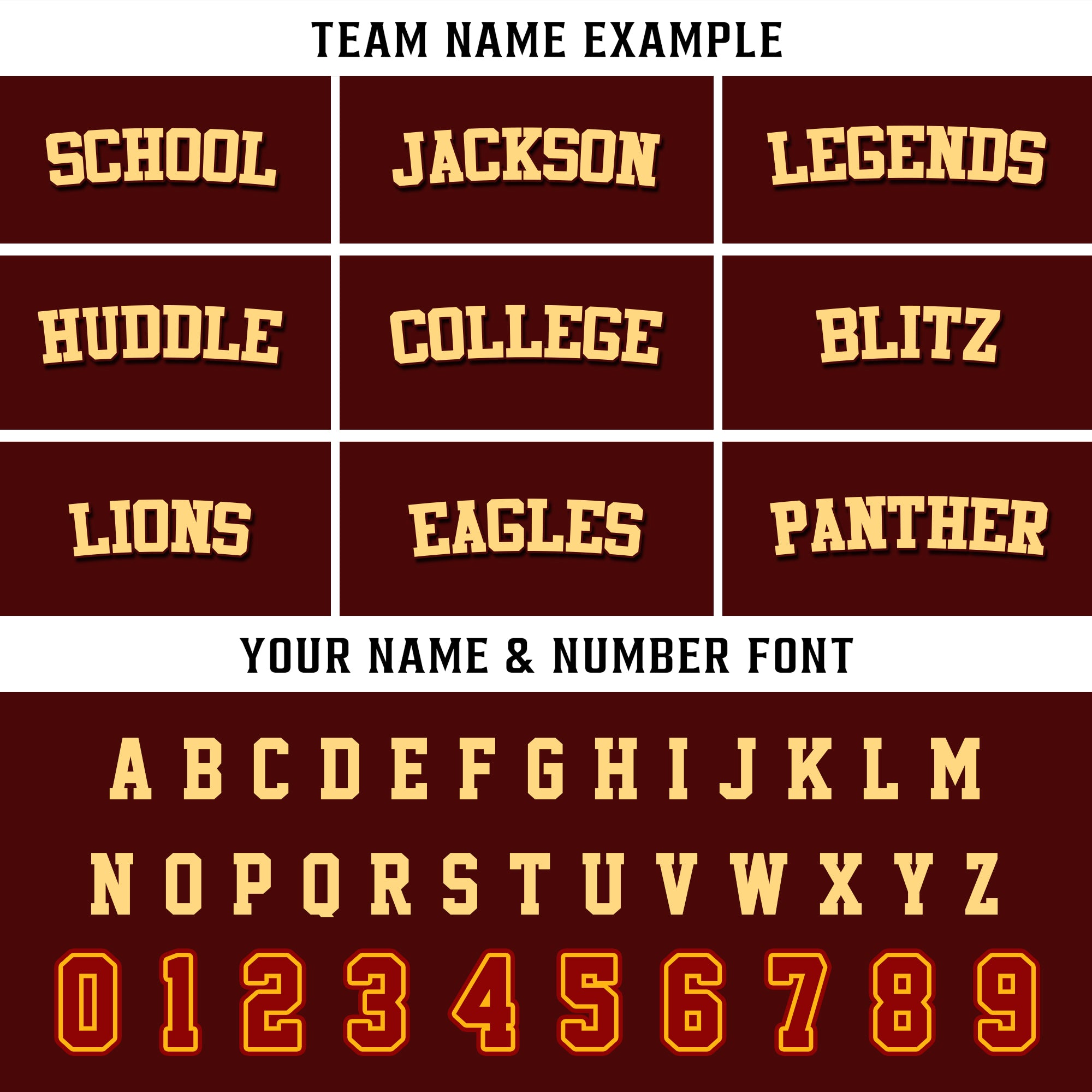 Custom Maroon Gold Chess Pattern Football Jersey, Personalized Name Number & Logo Football Jerseys for Men Women Youth
