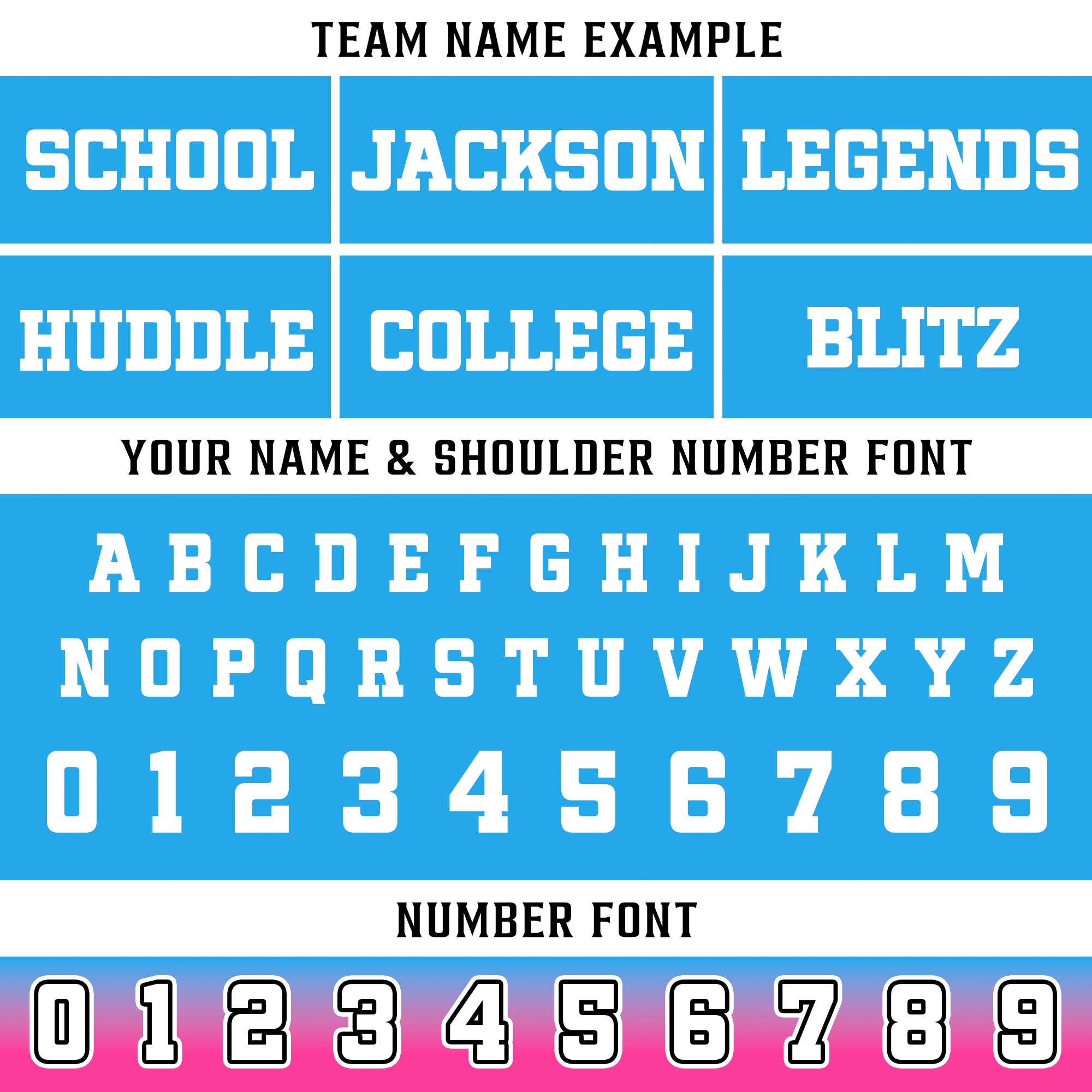 Custom Light Blue Pink Gradient Football Jersey, Personalized Team Name Number Football Jersey for Men Women Youth