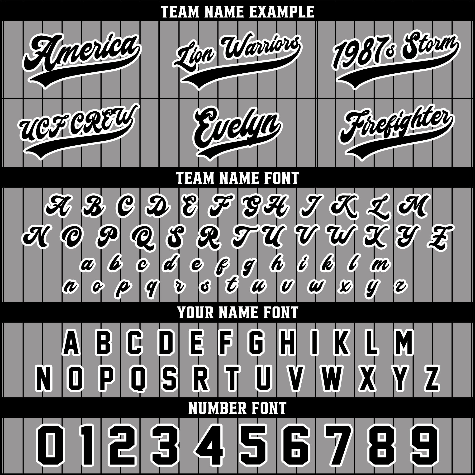 Custom Gray and Black Pinstripe Baseball Jersey, Custom Team Uniform Baseball Jersey All Sizes