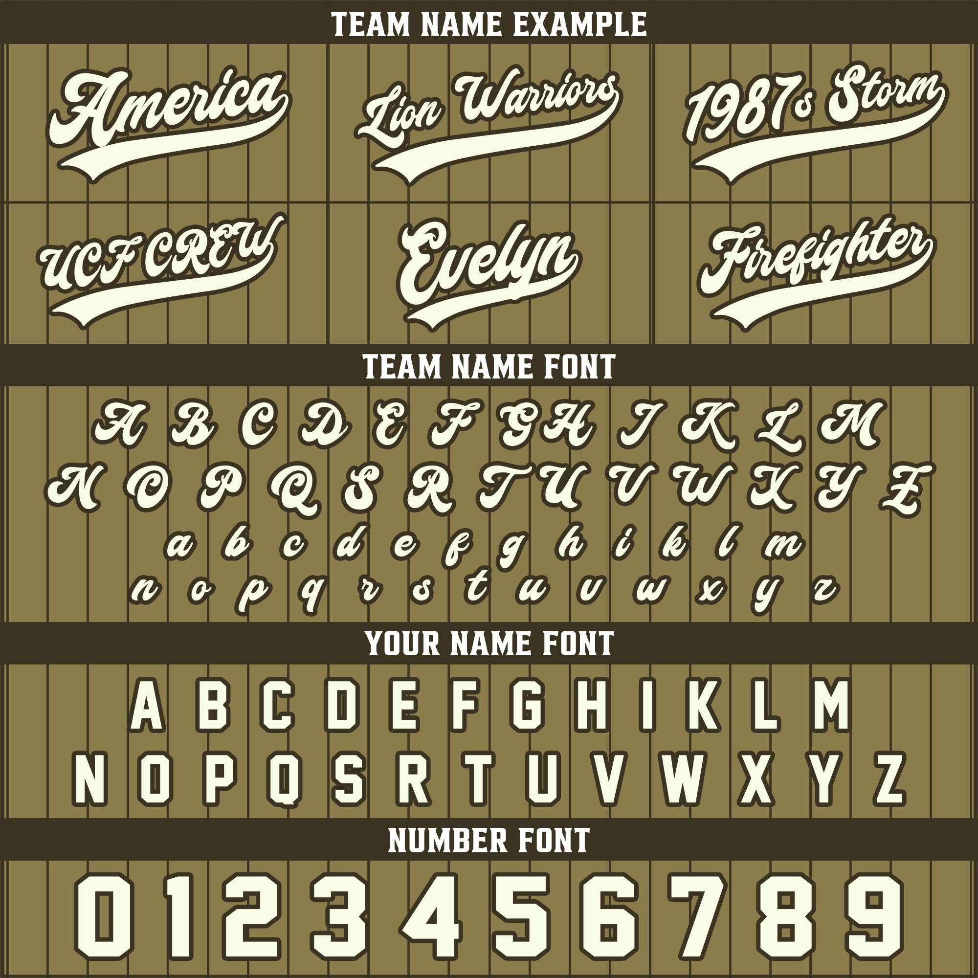 Custom Olive Green Pinstripe Baseball Jersey, Personalized Baseball Jersey with Teamname Name Number