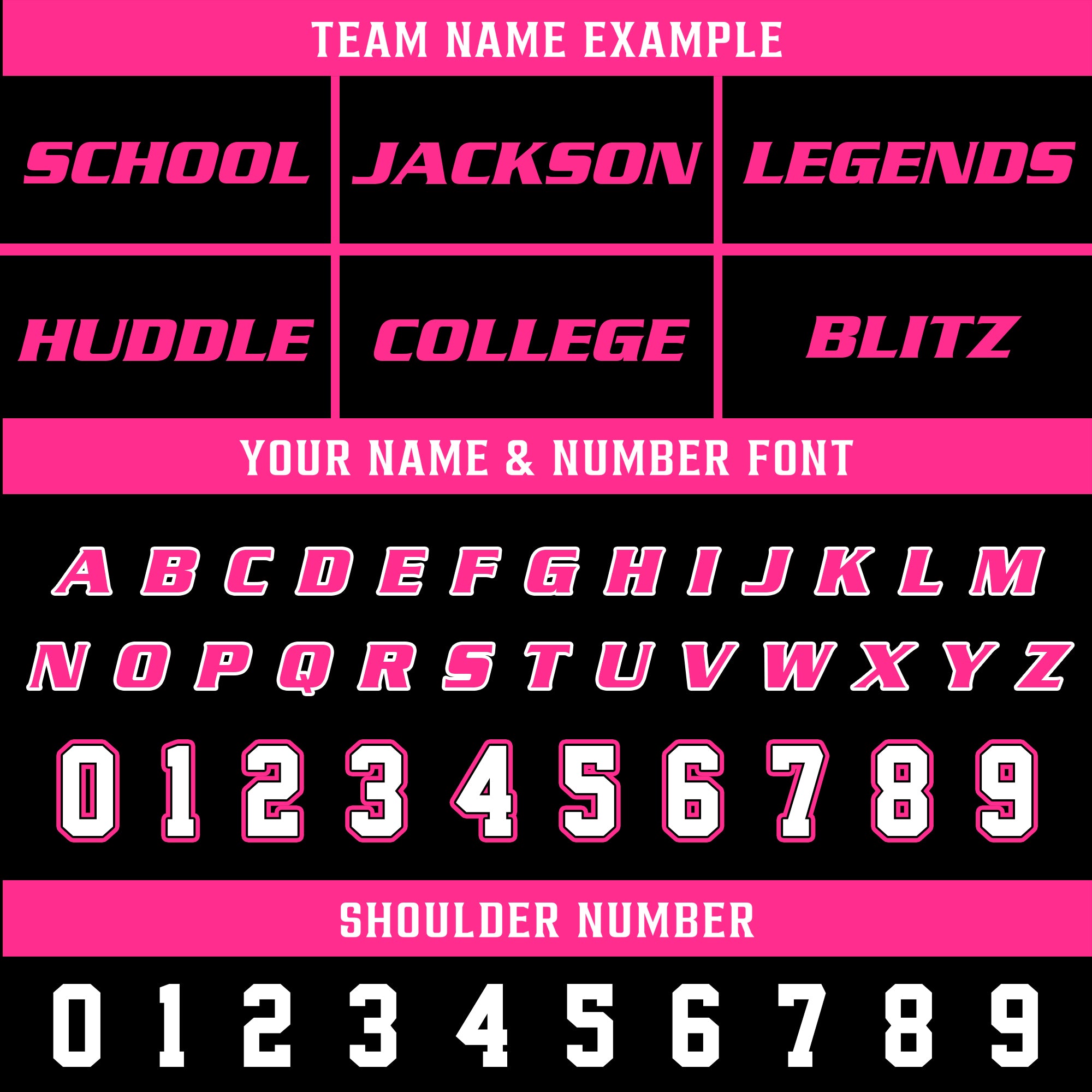 Custom Black Pink Football Jersey, Personalized Name Number Logo Football Jerseys for Men Women Youth