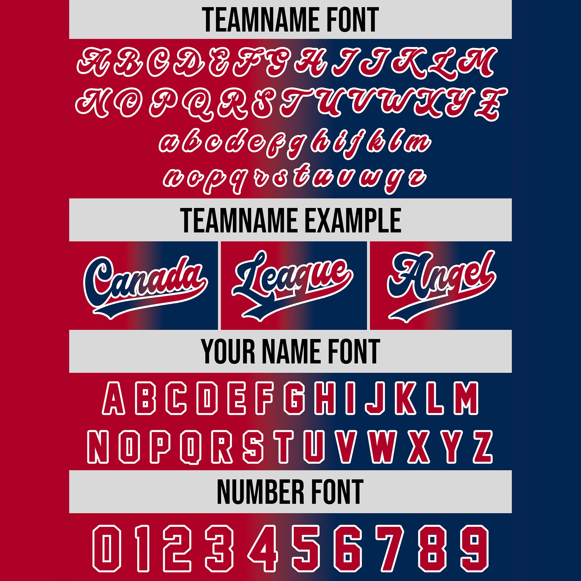 Custom All American Fade Baseball Jersey