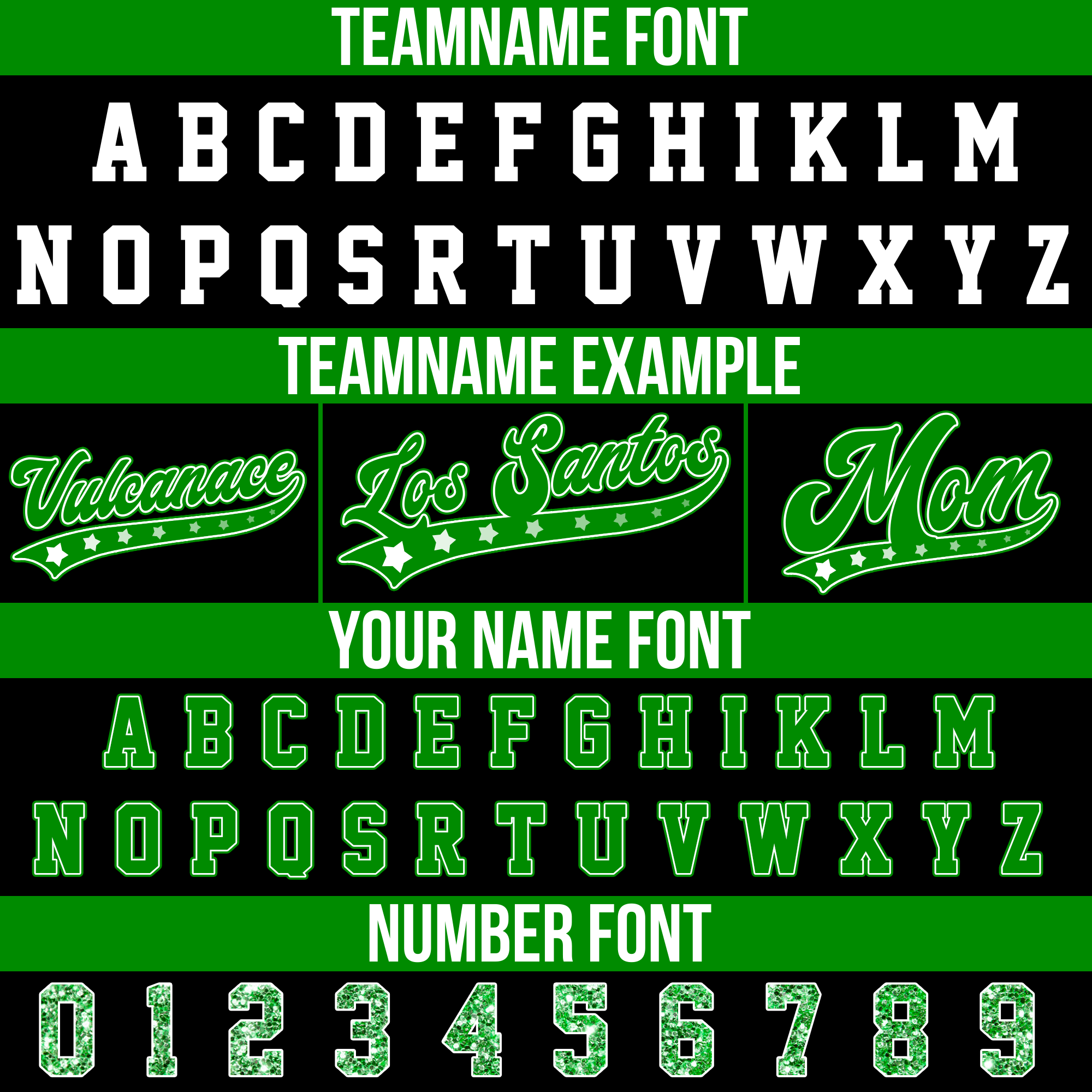 Custom Black Green Glitter Cheer Baseball Jersey, Cheer Uniform Top for Women's Squads