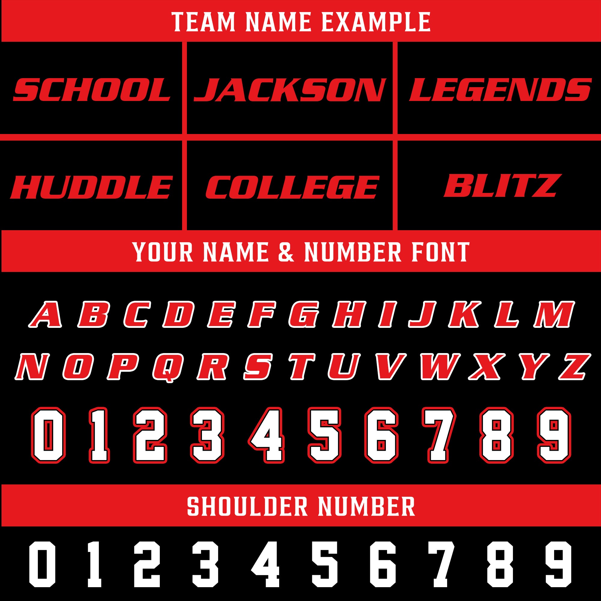 Custom Black Red Football Jersey, Football Jerseys For Men Women