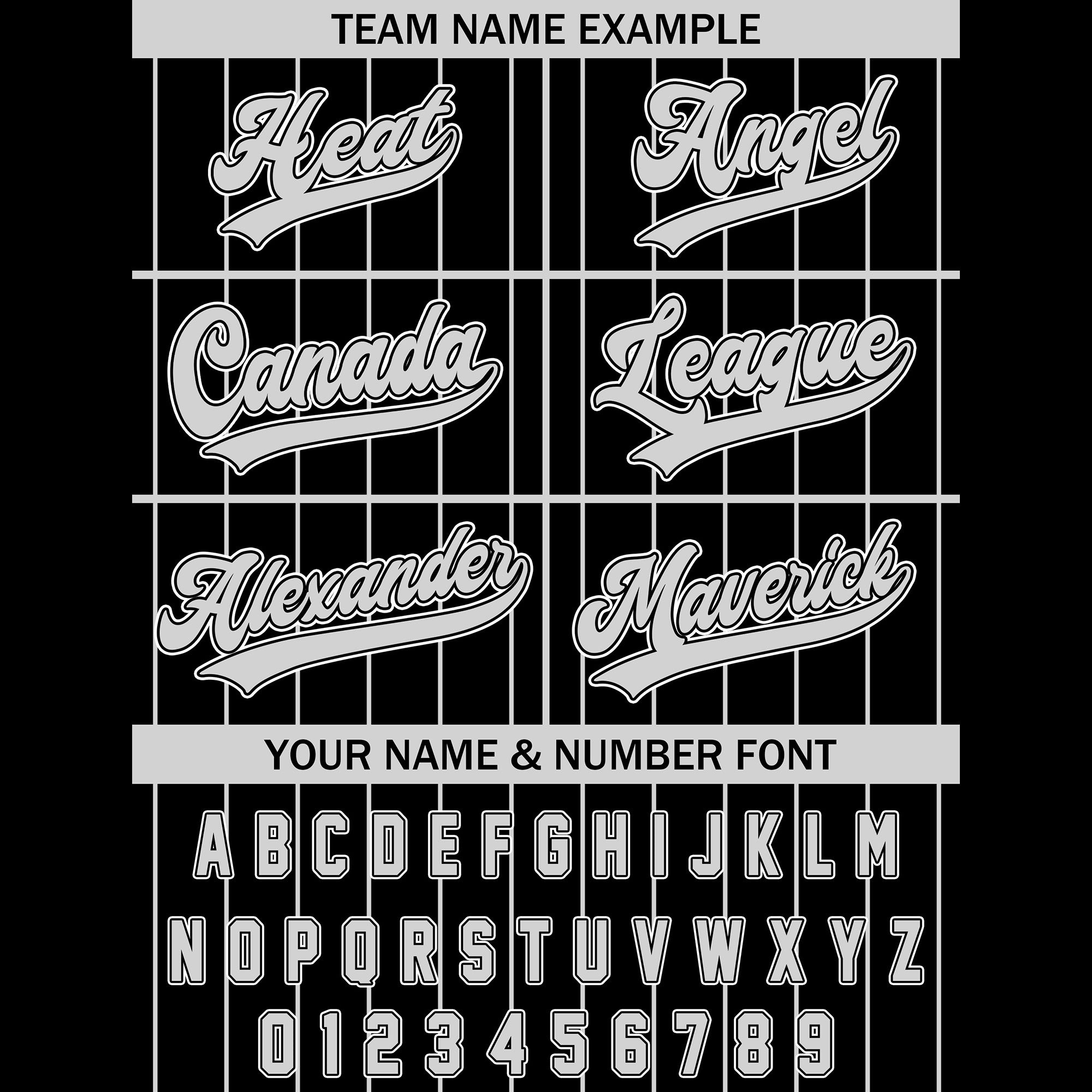 Custom Black White Pinstripe Baseball Shirt