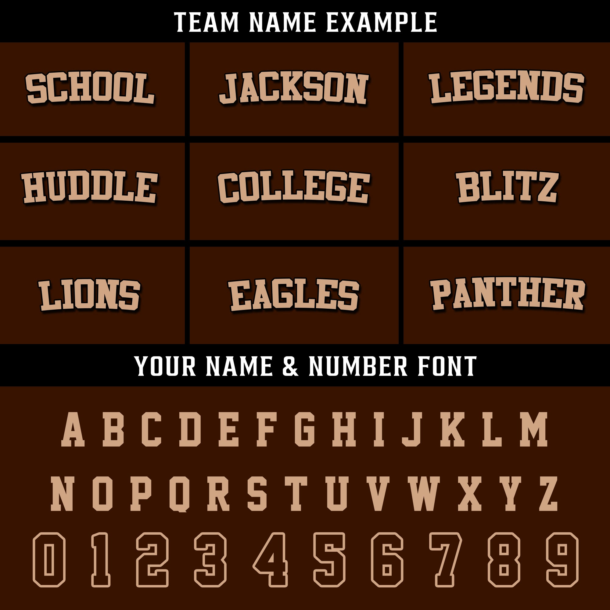 Custom Brown Chess Pattern Football Jersey, Customized Football Jerseys For Fan