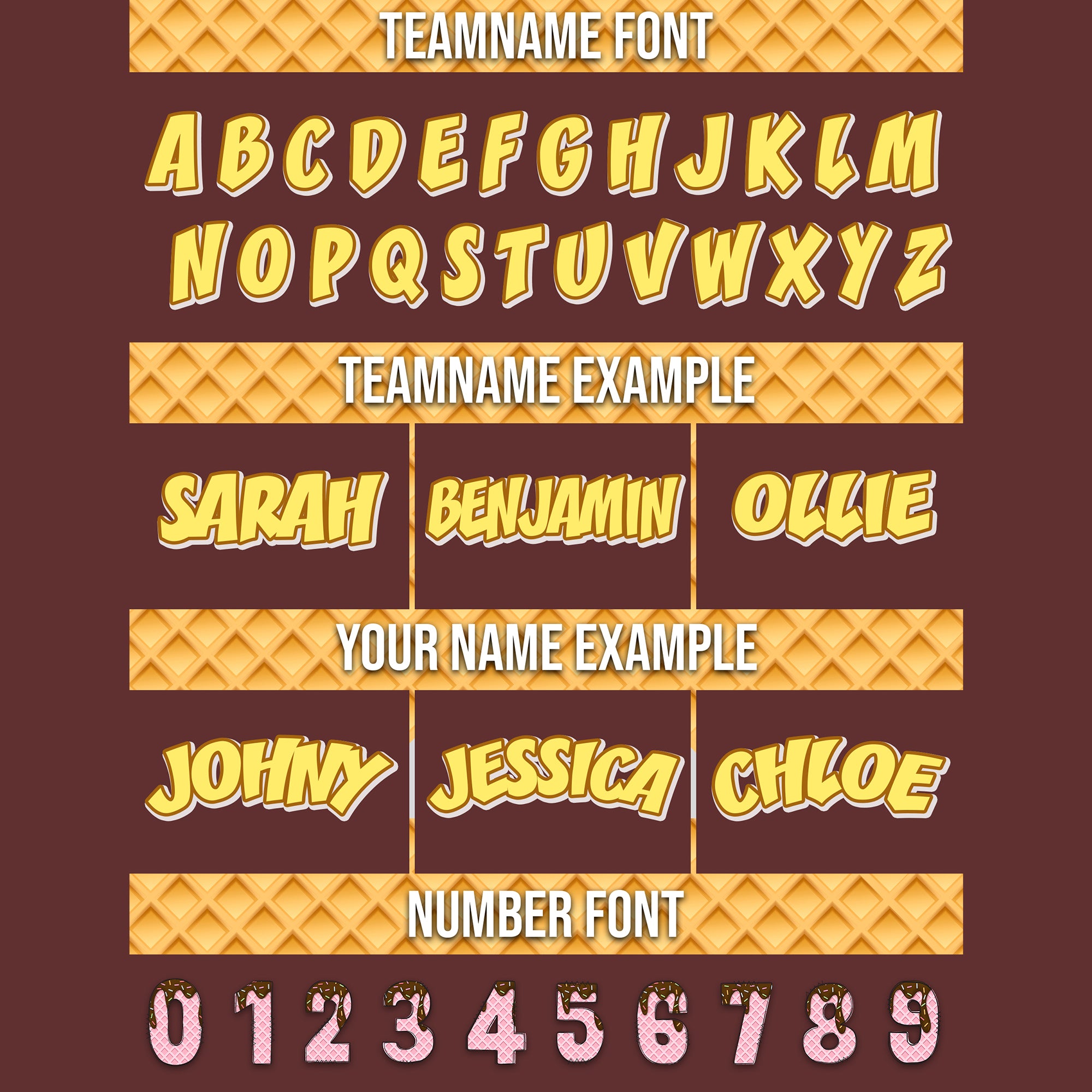 Custom Dark Chocolate Drip Baseball Jersey