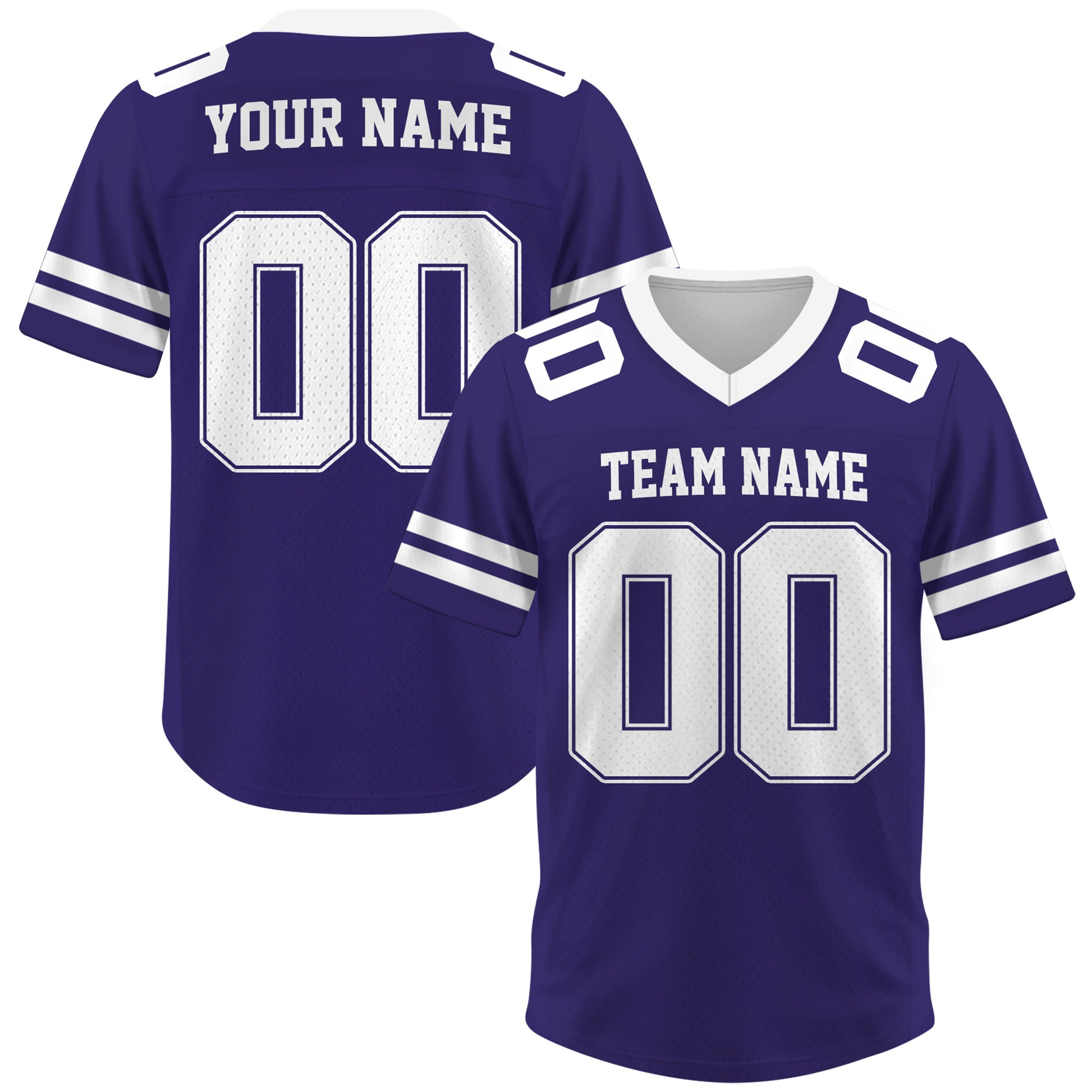 Custom Dark Purple Football Jersey, Personalized Name Number Logo Football Jersey for Men Women