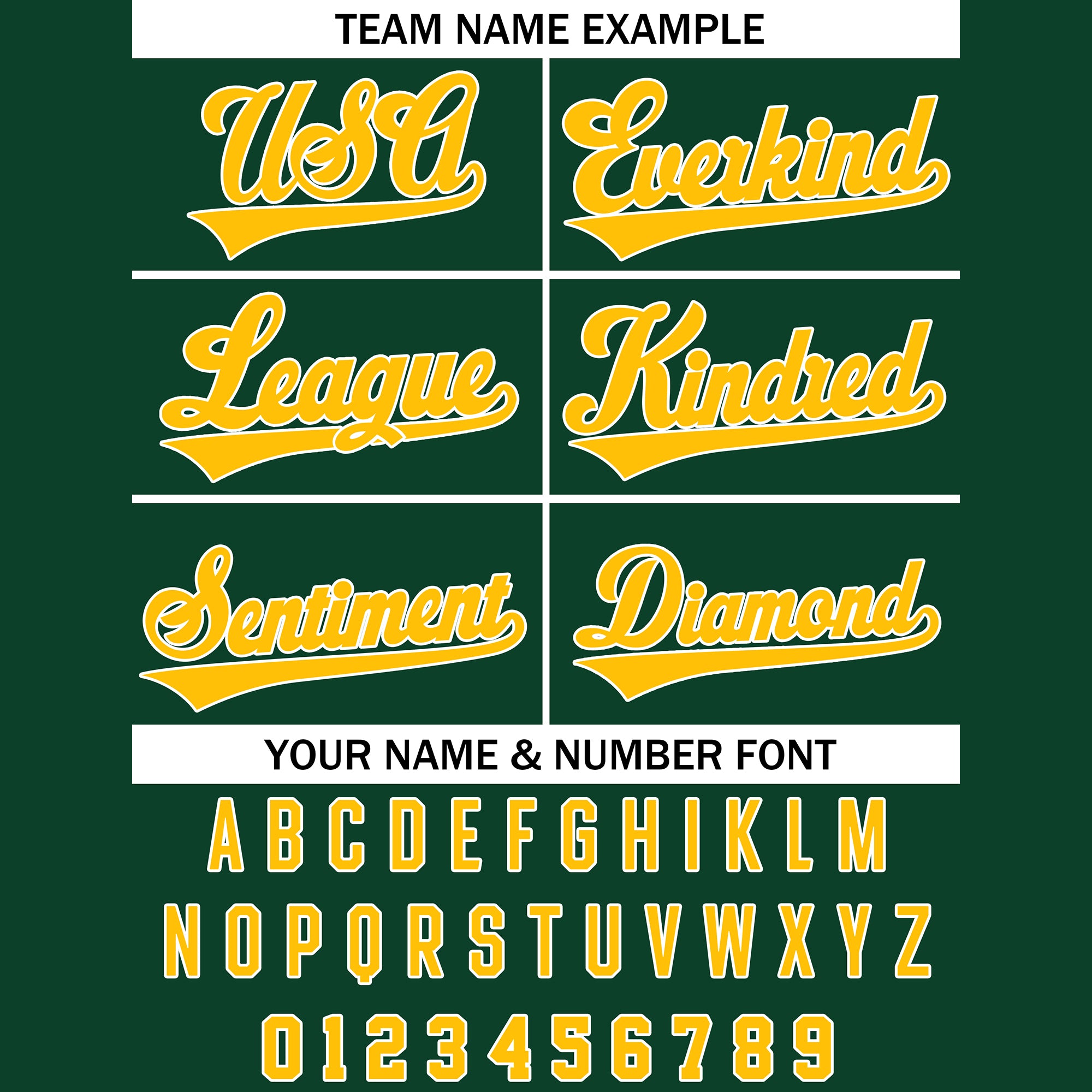 Custom Deep Green Yellow Classic Baseball Uniform