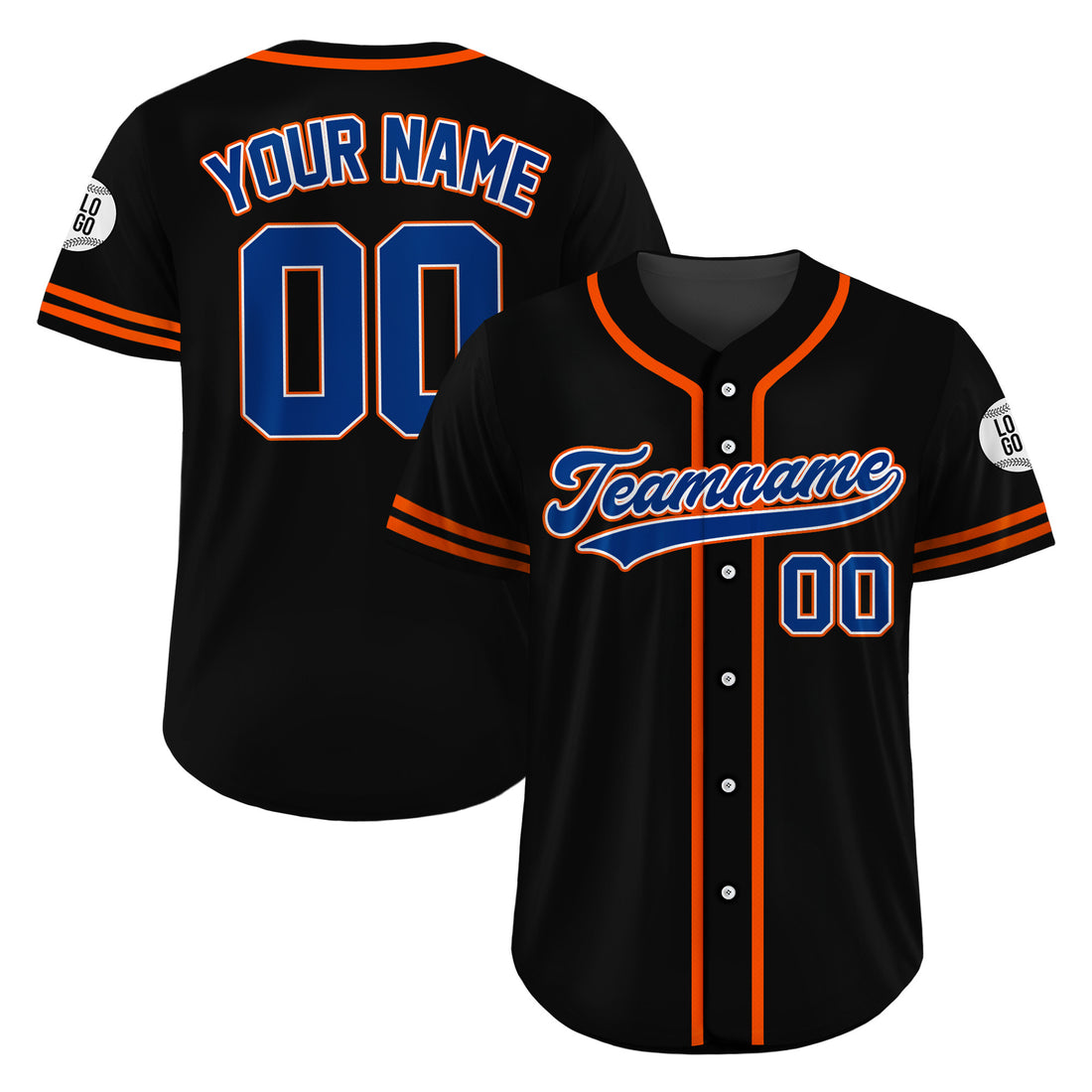 Custom Electric Blaze Baseball Jersey