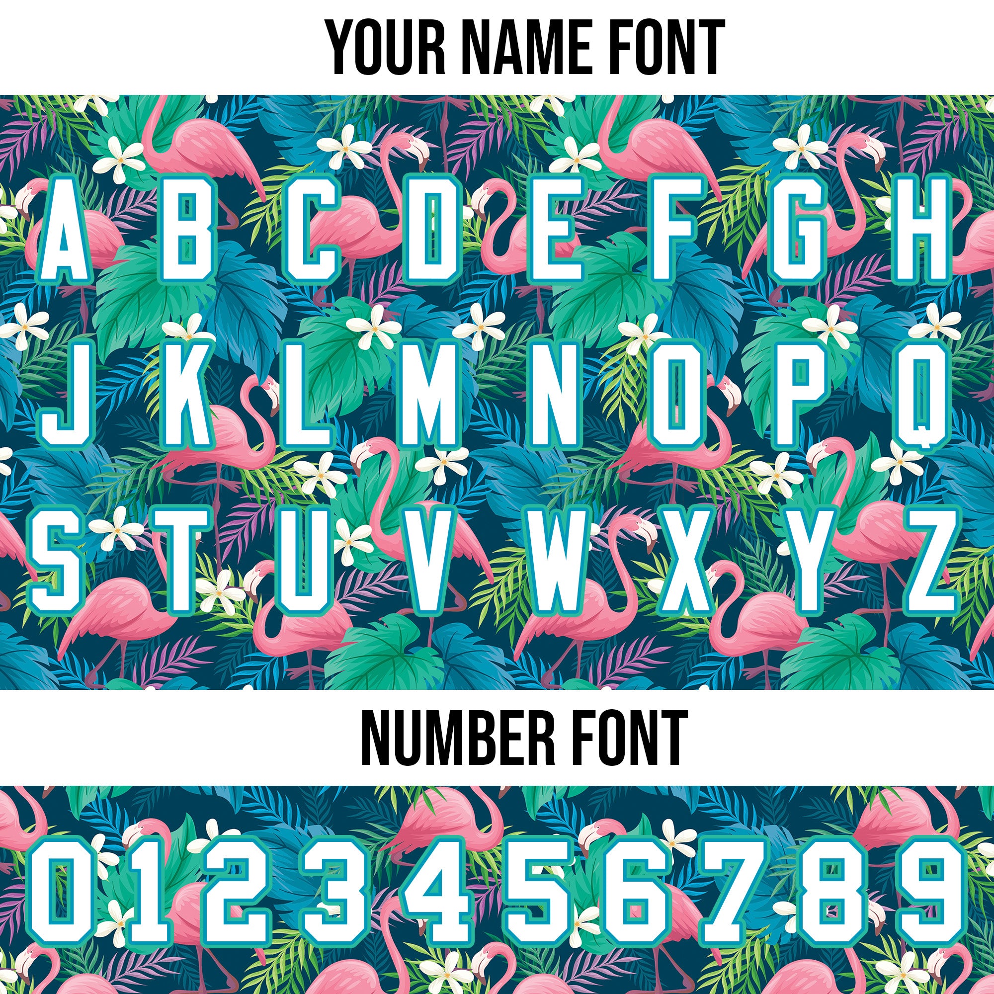 Custom Face Photo Flamingo Tropical Hawaiian Baseball Jersey