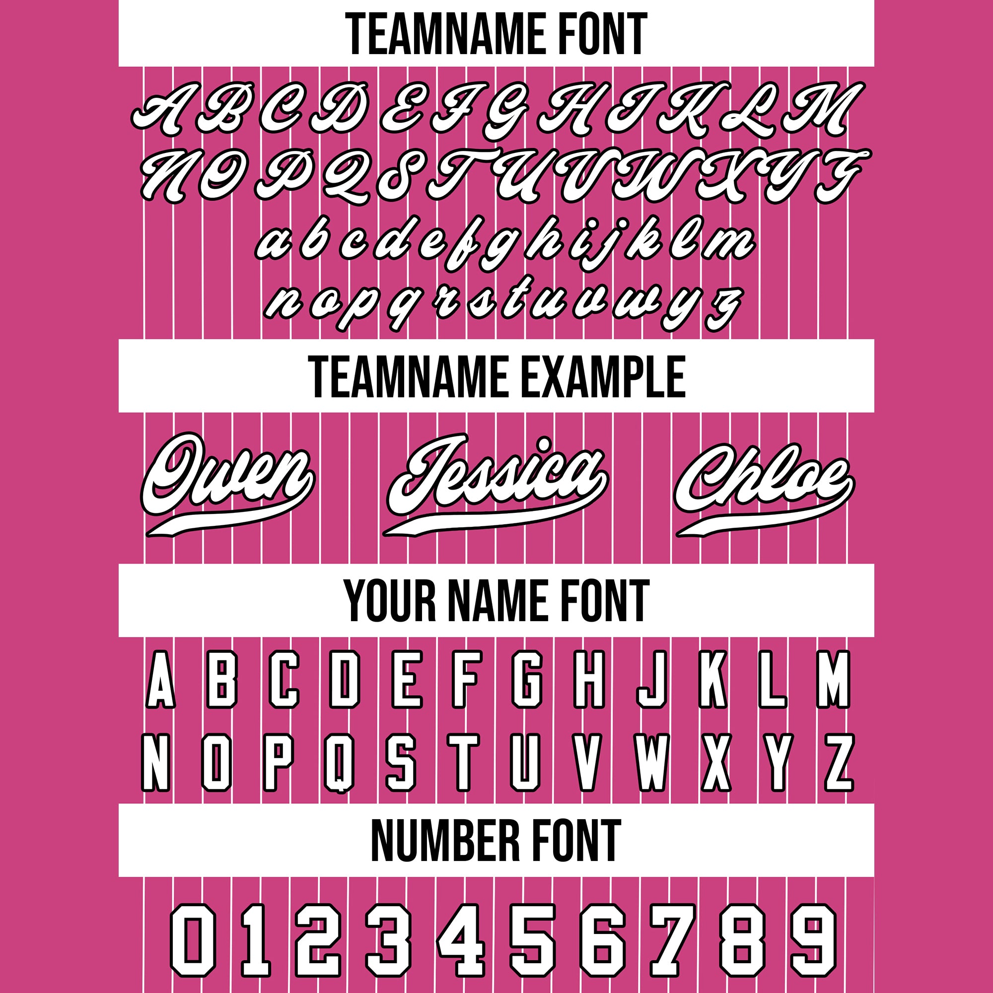 Custom Hot Pink White Vertical Pinstriped Baseball