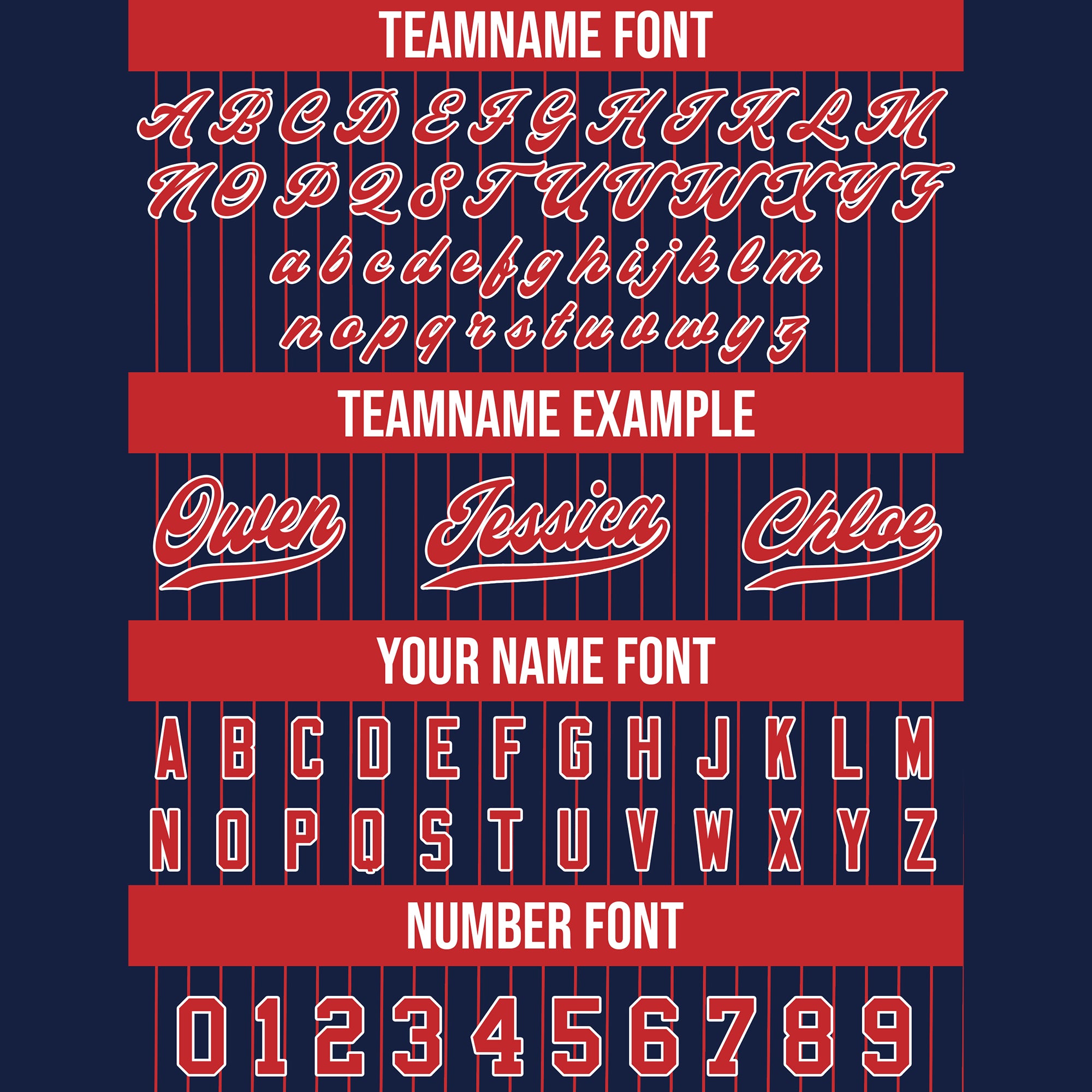 Custom Navy Red Striped Baseball Jersey, Personalized Baseball Jersey For Adult Kid