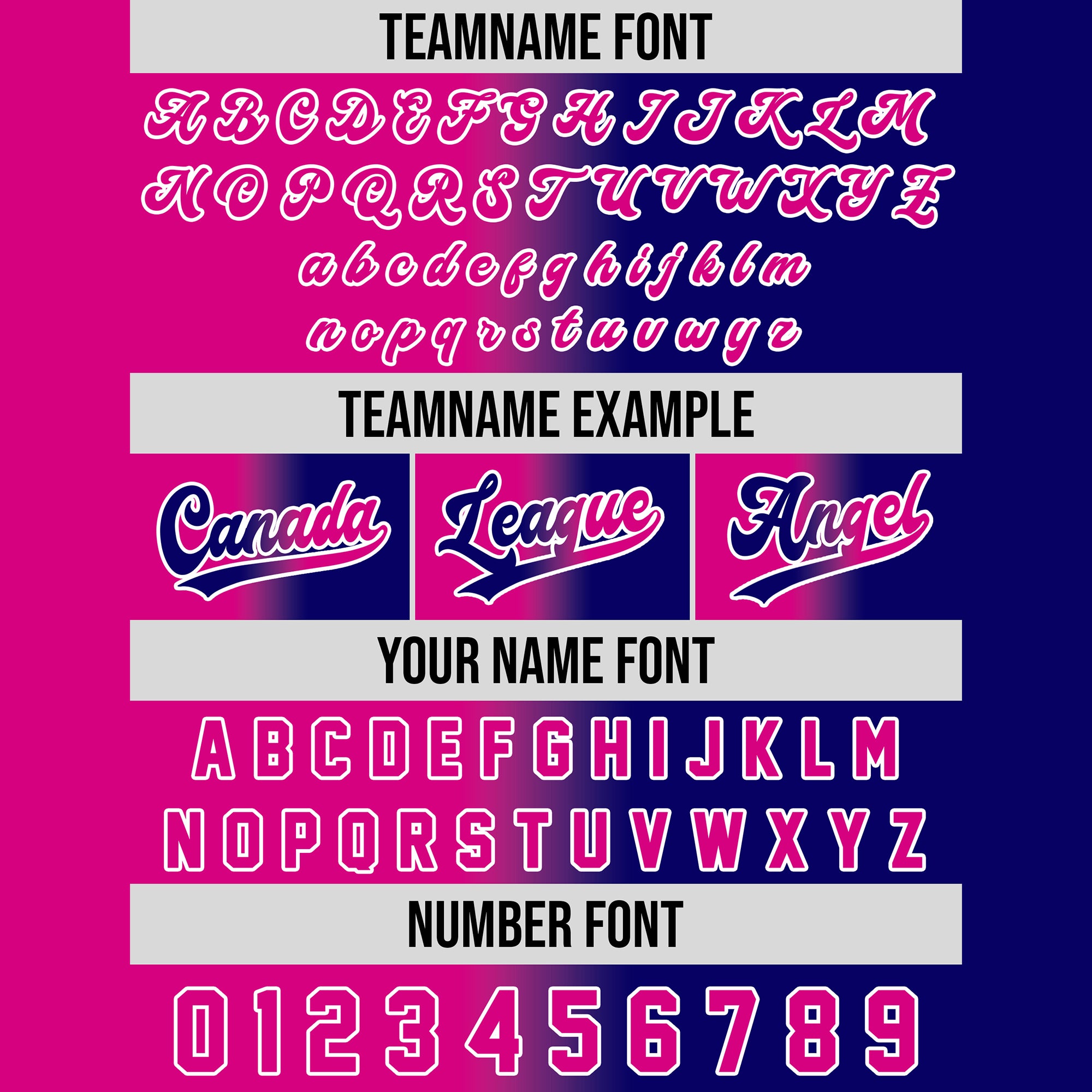 Custom Neon Night Gradient Baseball Jersey