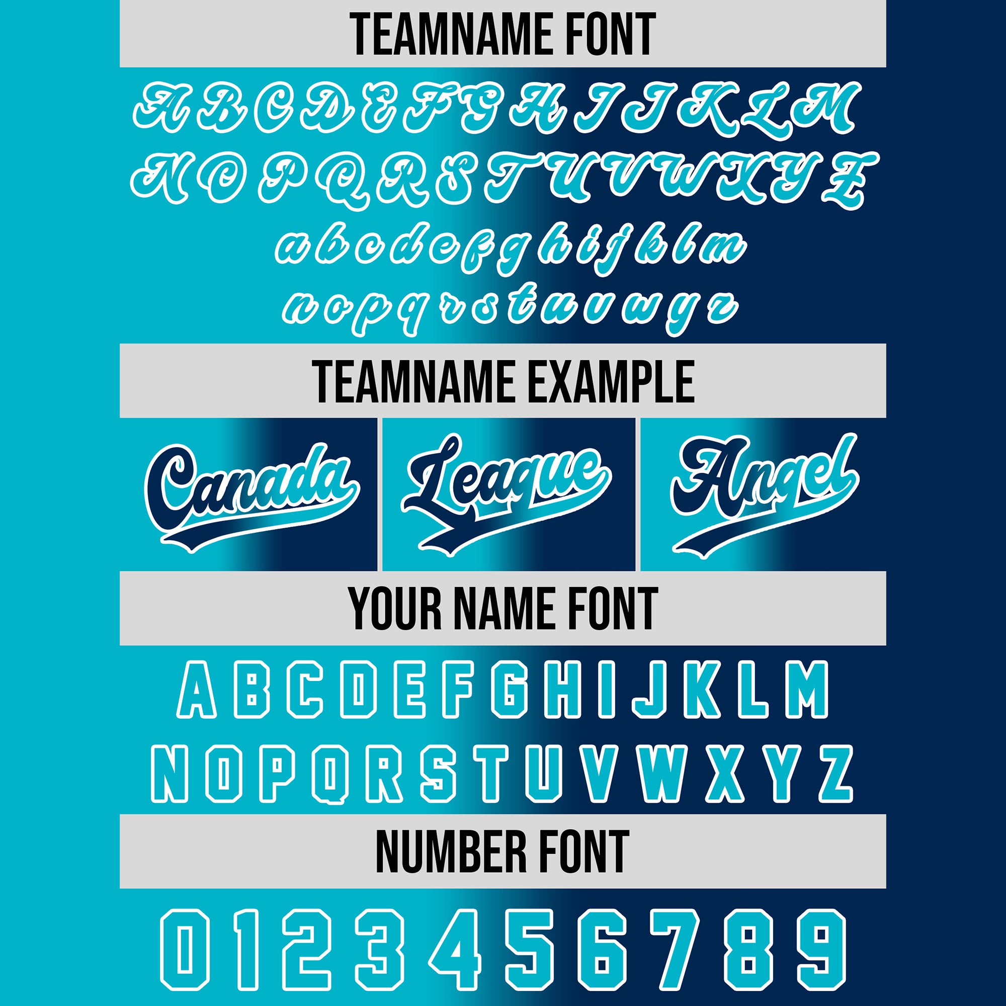 Custom Ocean Breeze Gradient Baseball Jersey