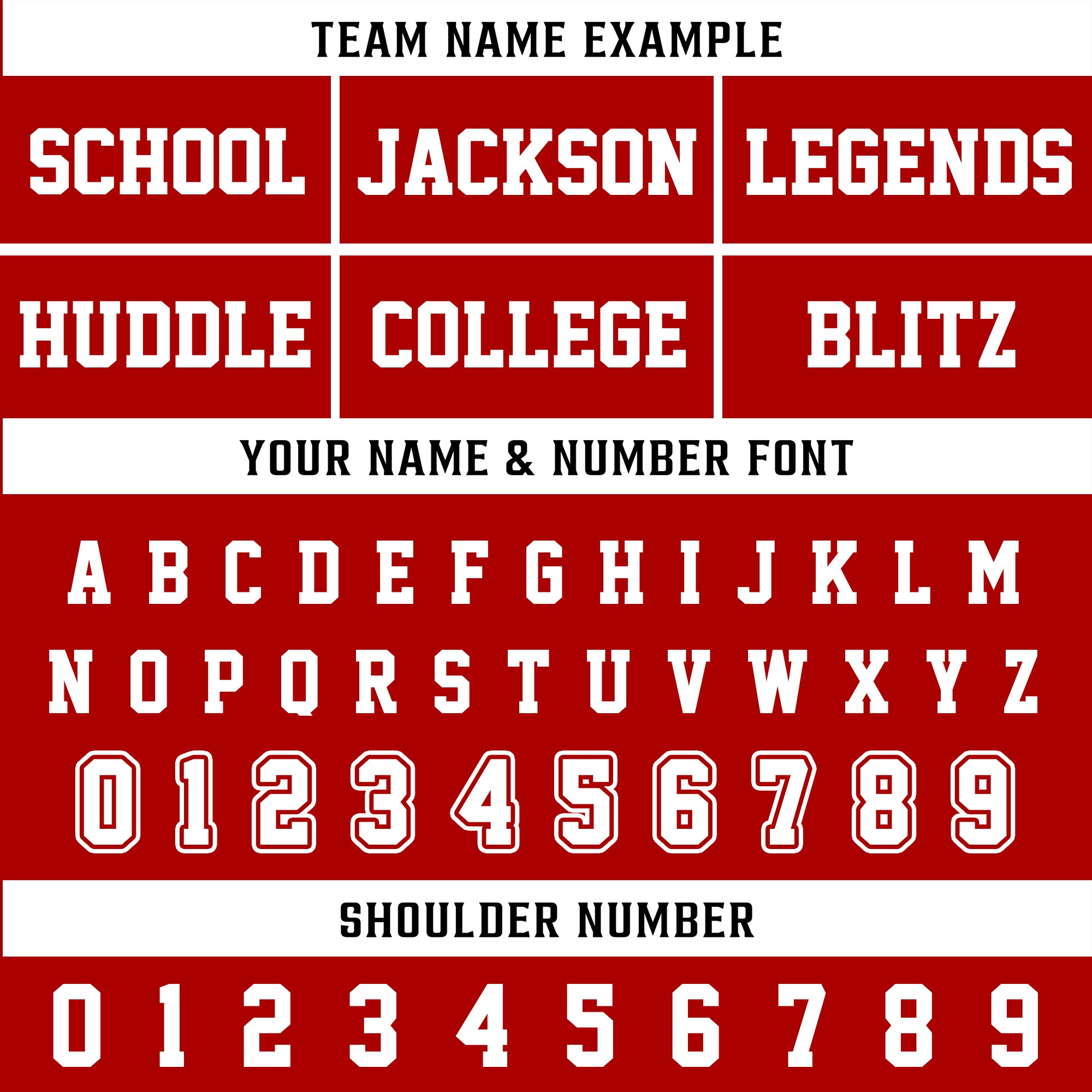 Custom Red Football Jersey, Game Day Outfit For American Football Fan