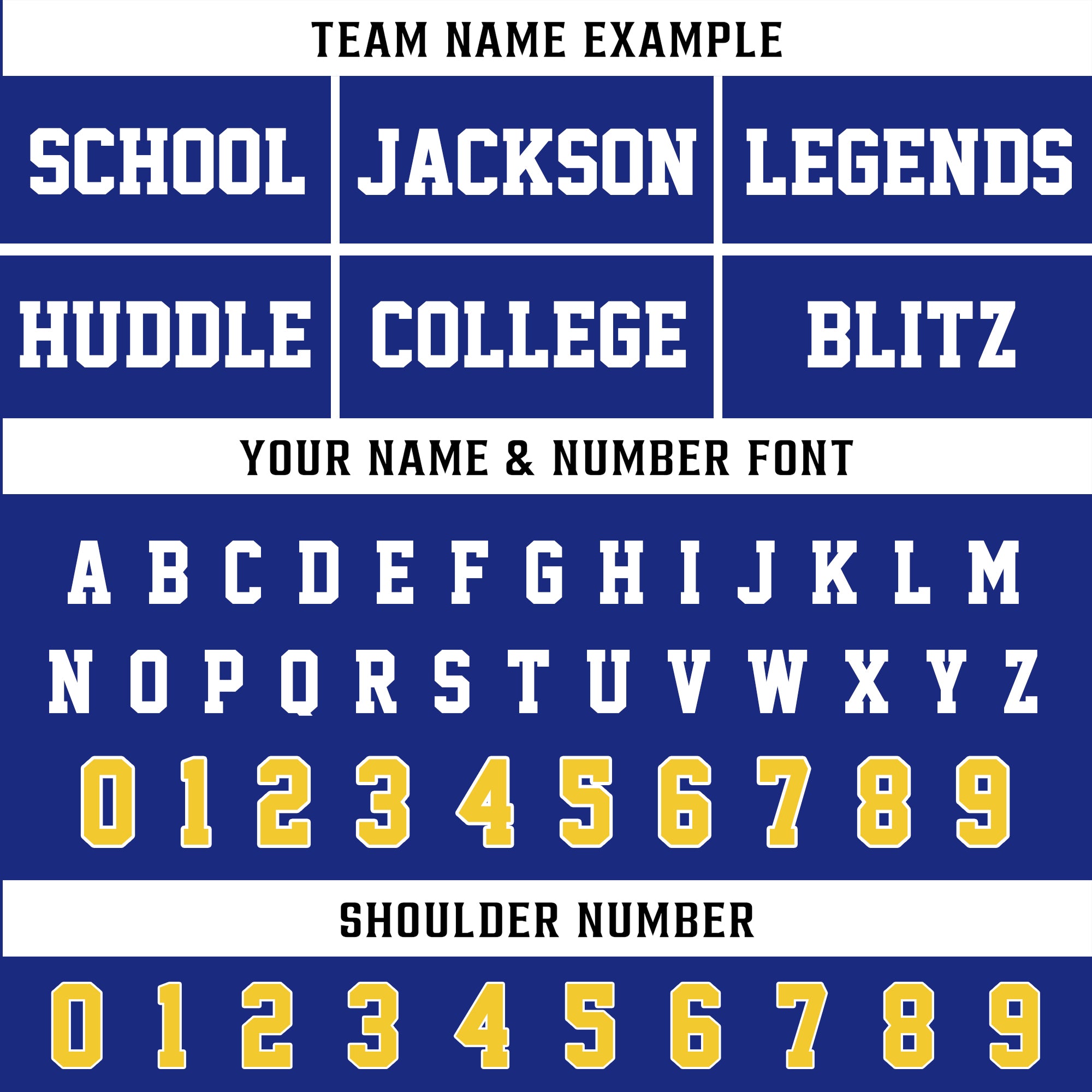 Custom Royal Blue and Gold Football Jersey, Gift For Fan Football Team Shirt