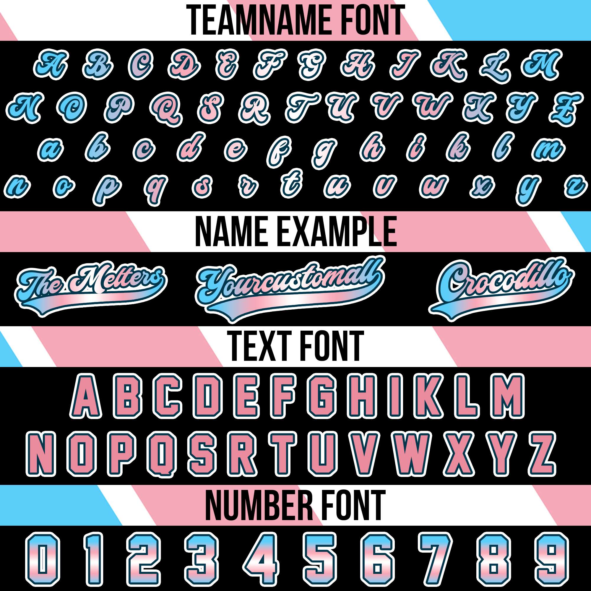 Custom Transgender Pride Black Baseball Jersey