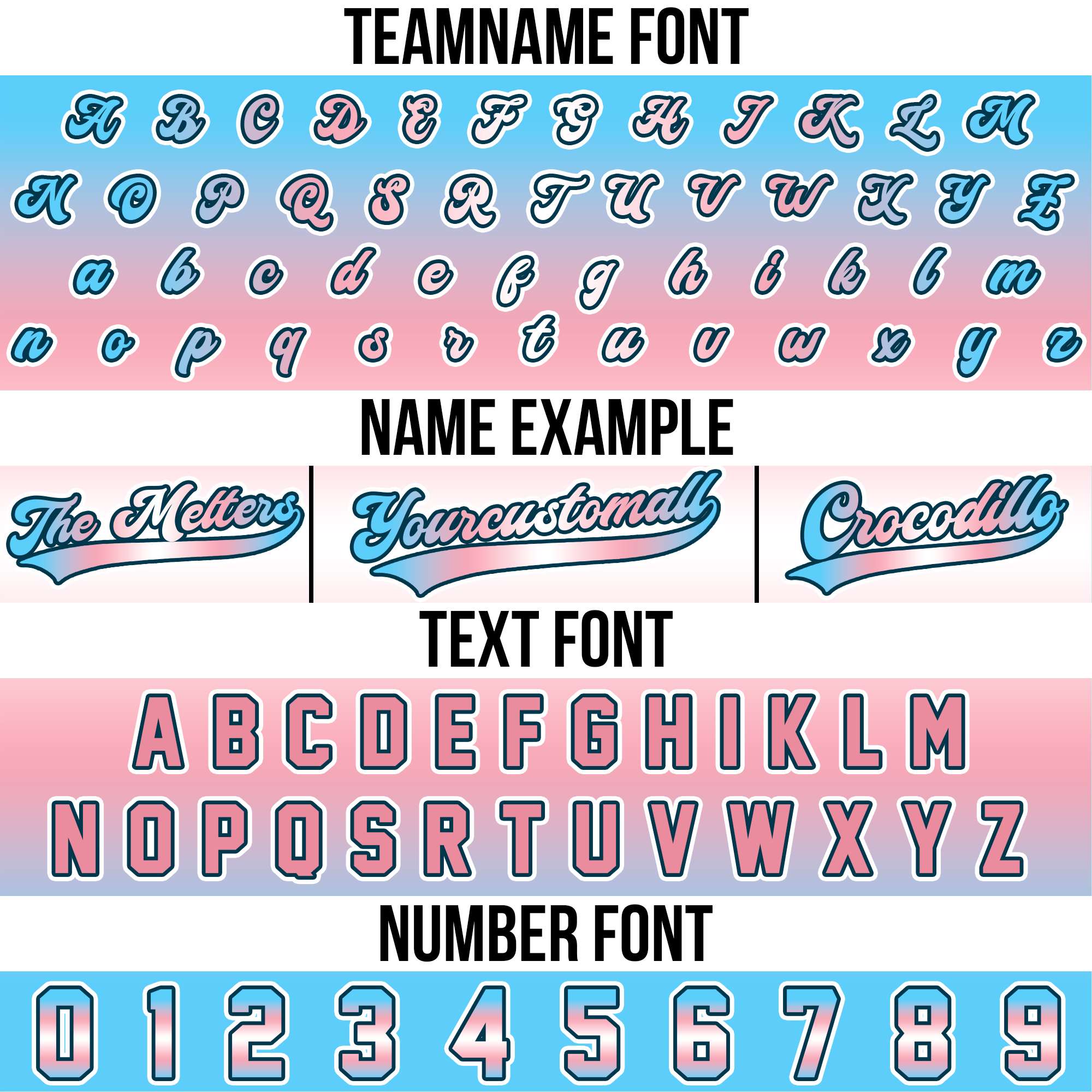 Custom Transgender Pride Gradient Baseball Jersey