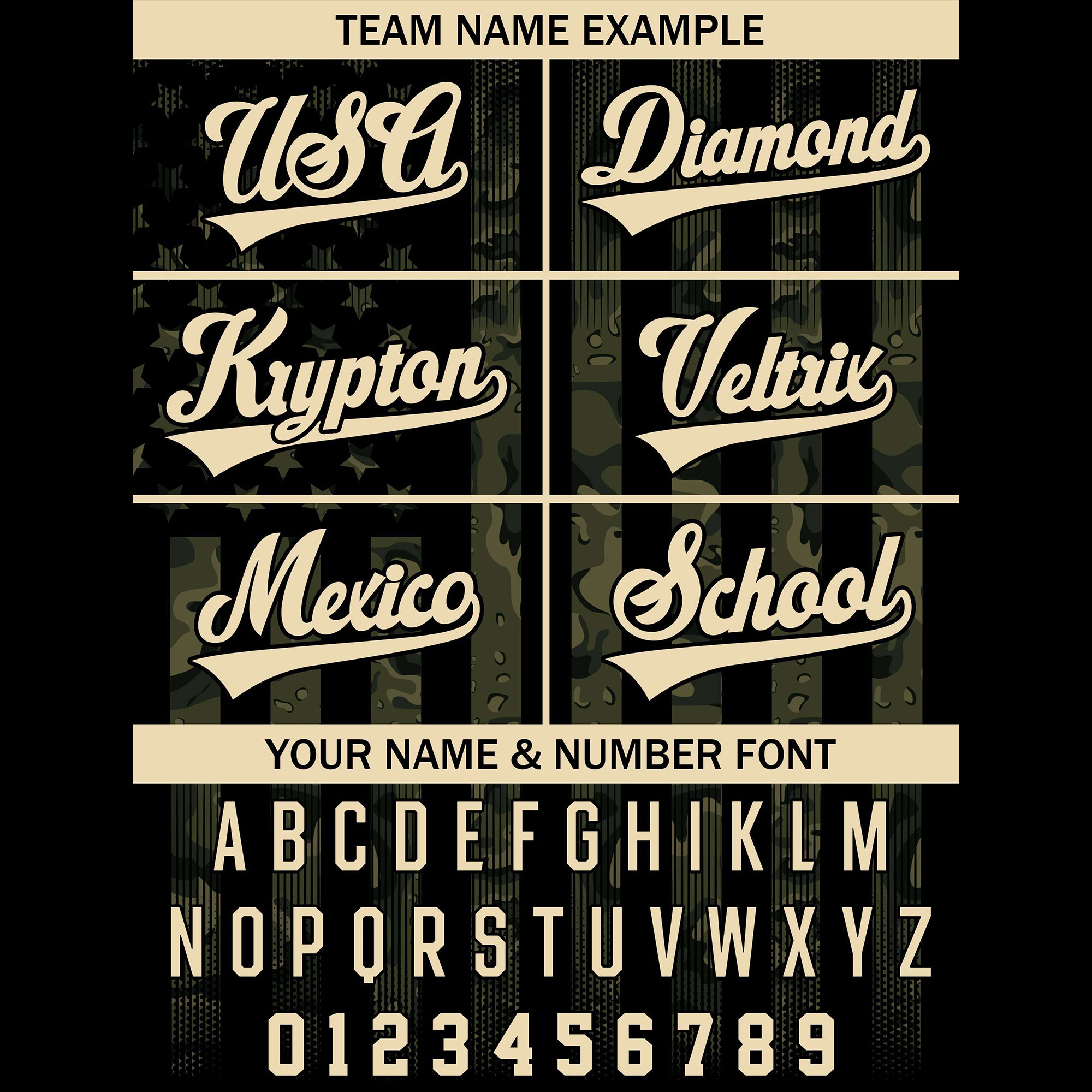 Custom USA Flag Camouflage Valor July 4th Jersey