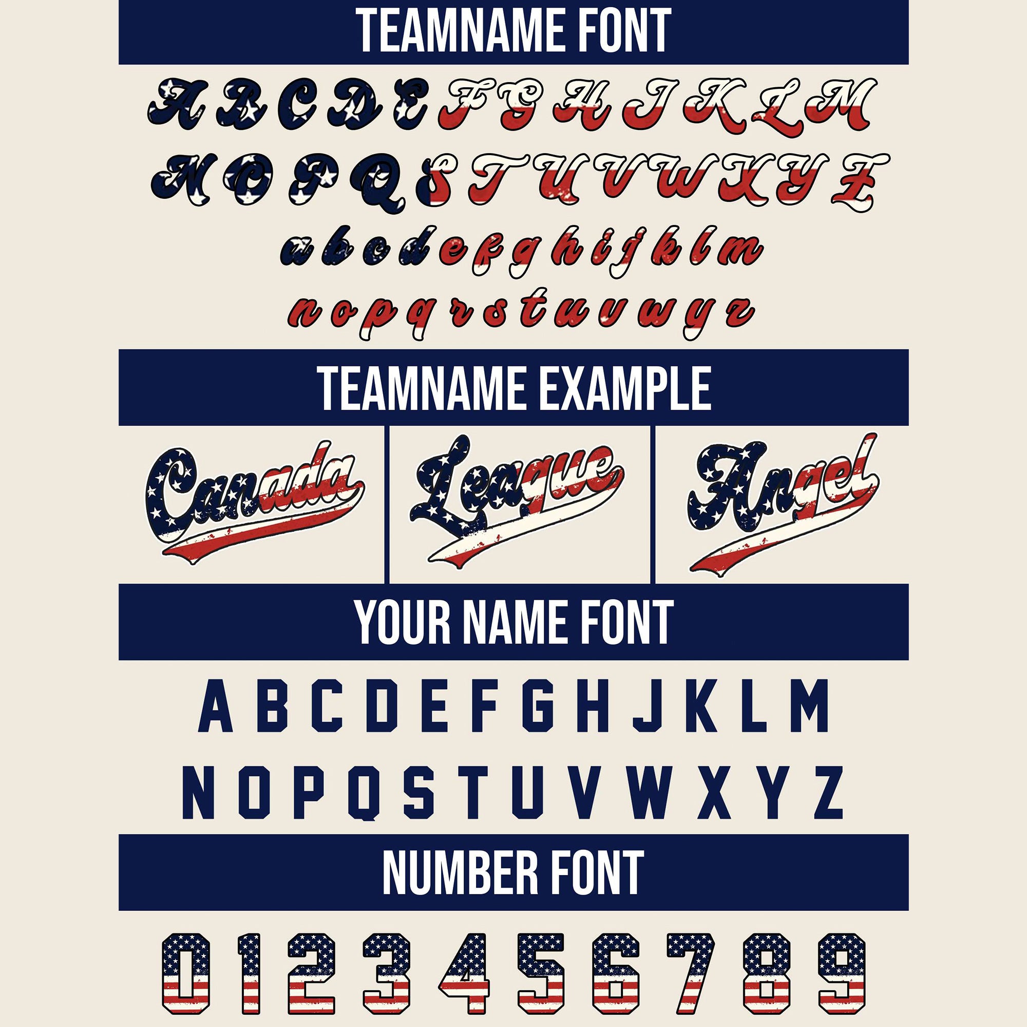Custom USA Flag Gradient July 4th Pinstripe Jersey