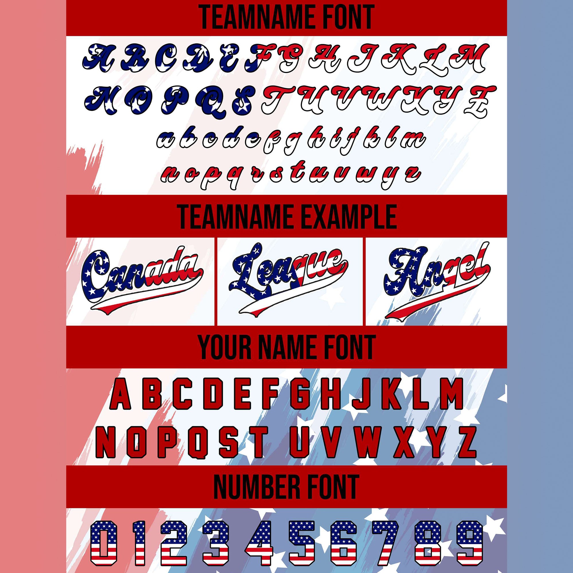 Custom USA Freedom Strokes July 4th Baseball Jersey