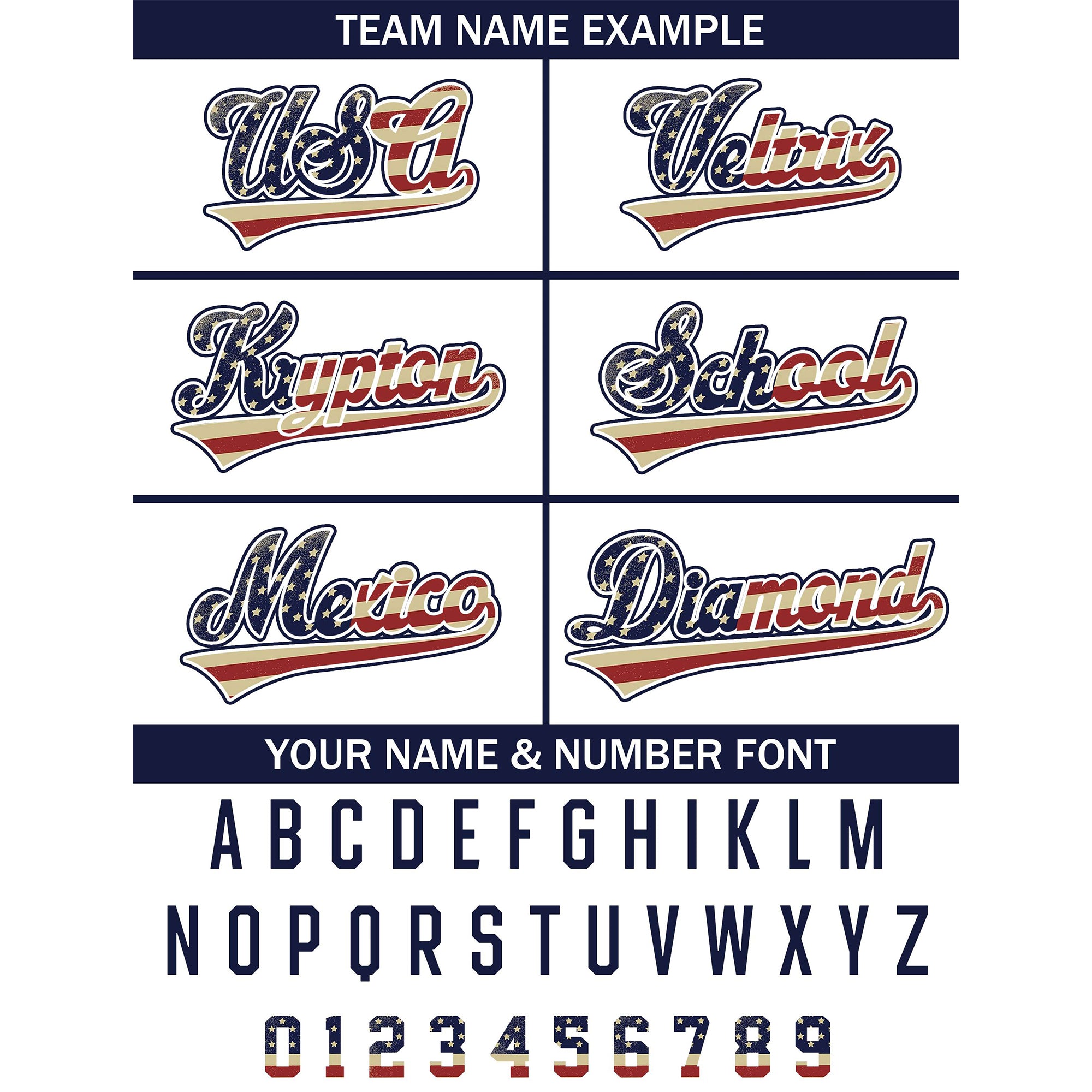 Custom White Classic America Flag July 4th Baseball Jersey