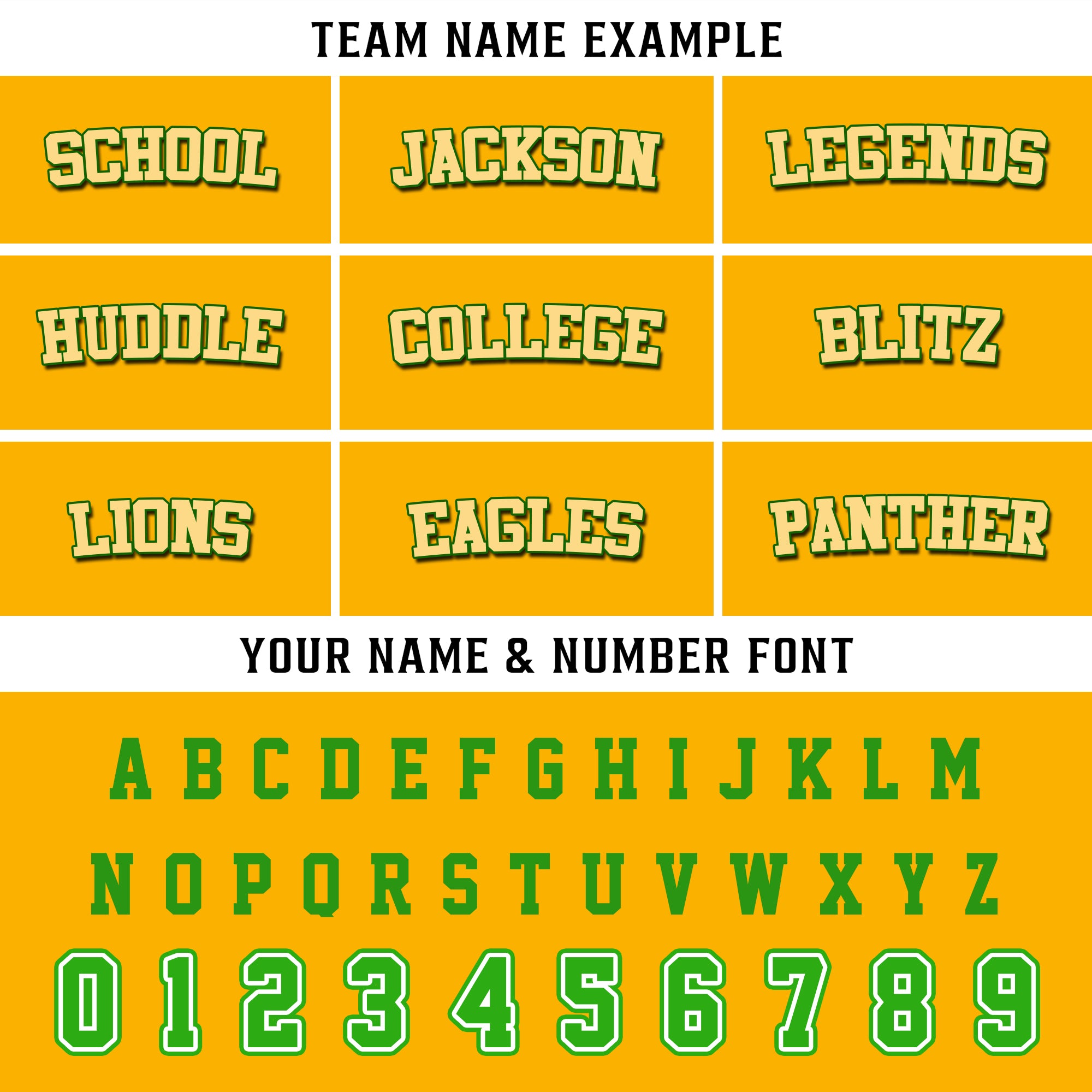 Custom Yellow Green Chess Pattern Football Jersey, Personalized Concert Outfit Football Fan Tee