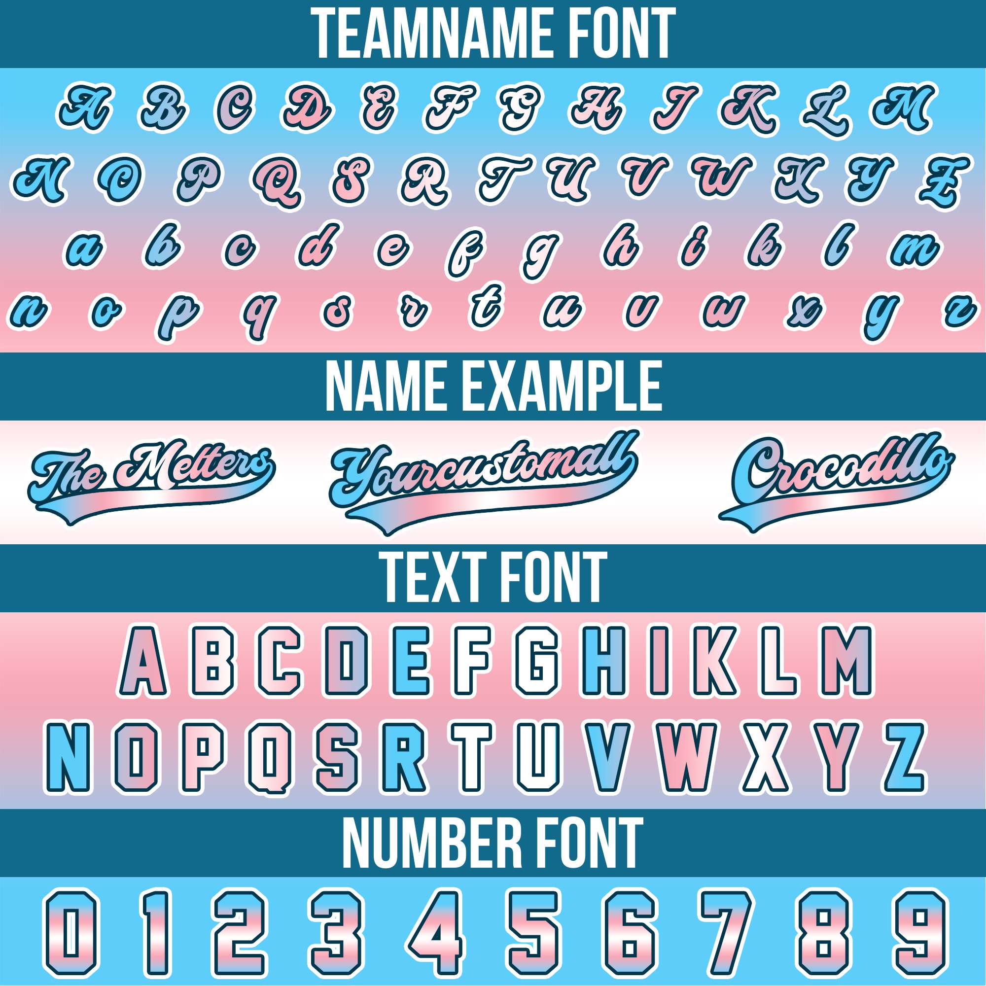 Gradient Transgender Colors Custom Baseball Jersey