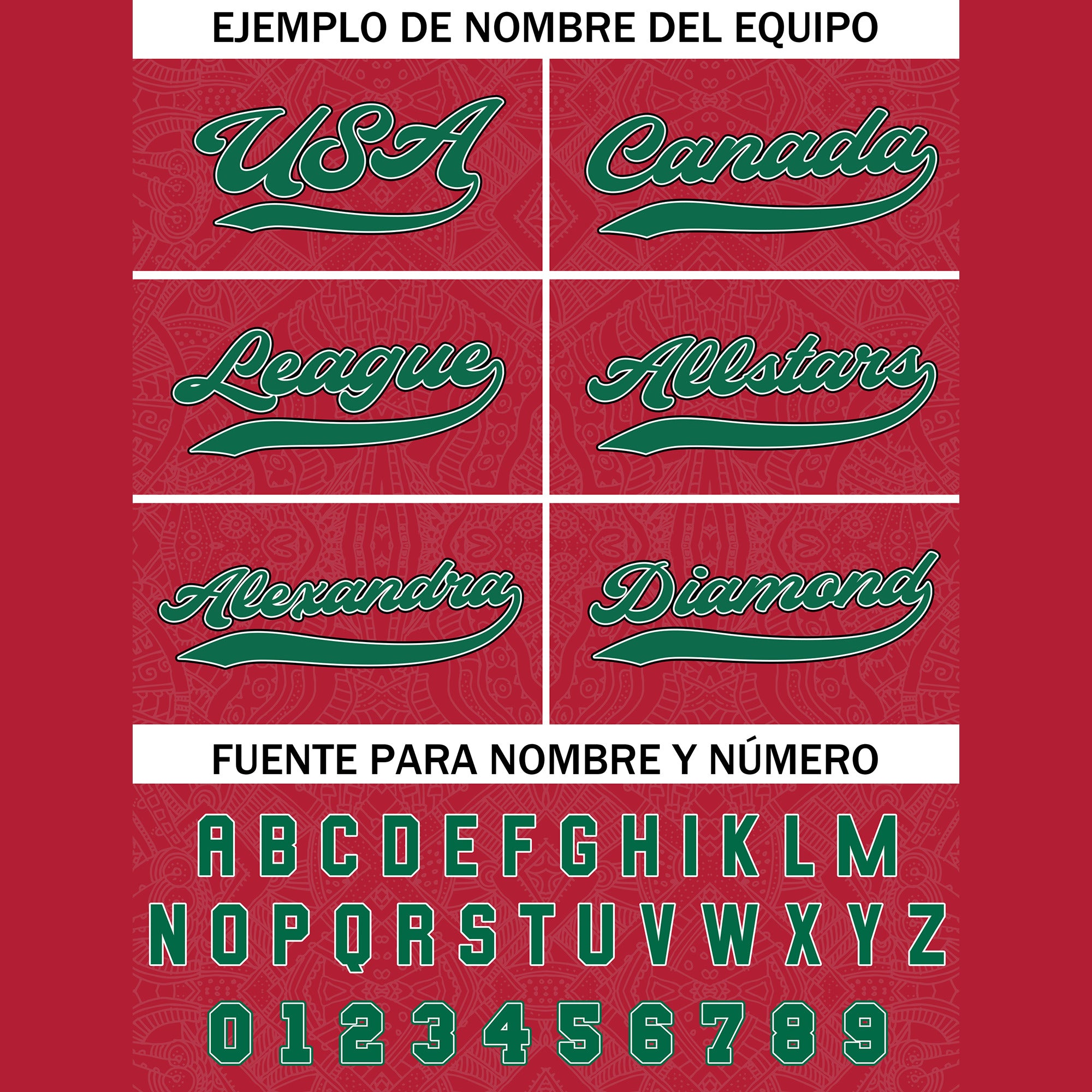 Jersey de Béisbol Personalizado Rojo Orgullo Mexicano