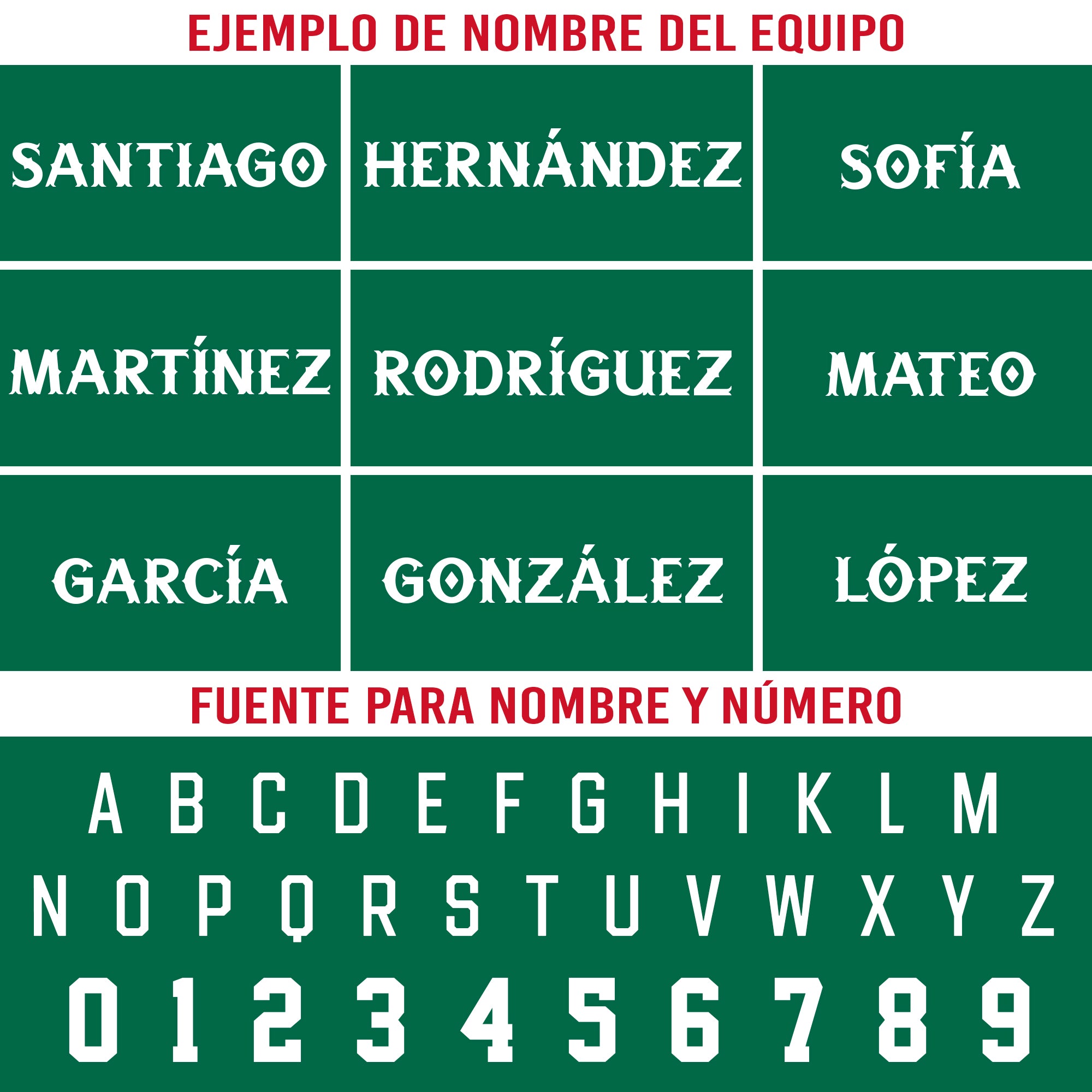 Jersey de Béisbol Personalizado de México Verde Patrimonio para Hombre, Mujer y Juvenil