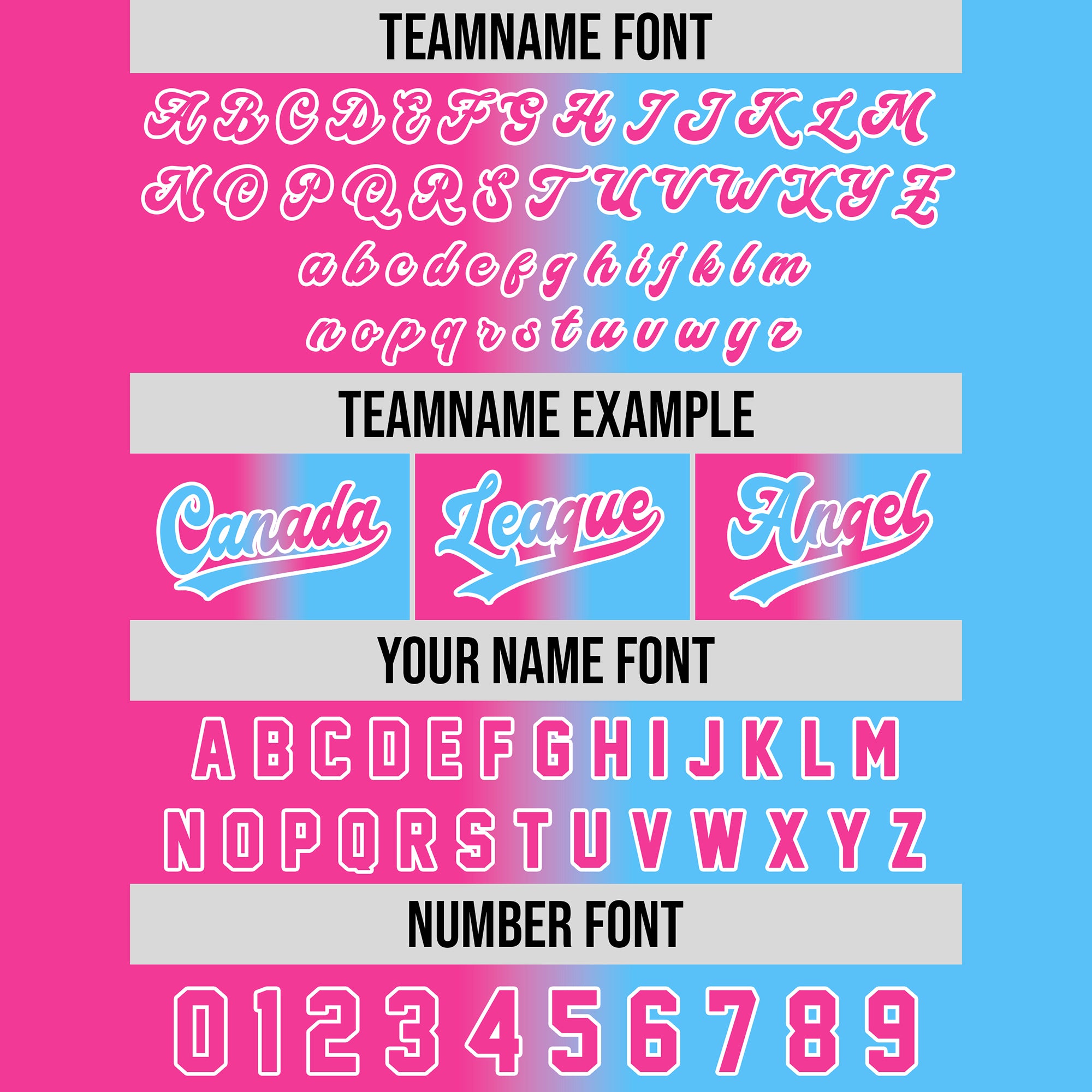 Personalized Cotton Candy Gradient Baseball Jersey