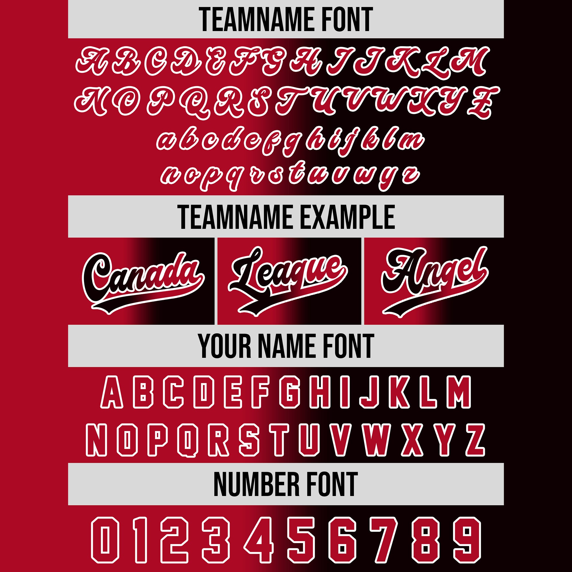 Personalized Crimson Shadow Gradient Baseball Jersey