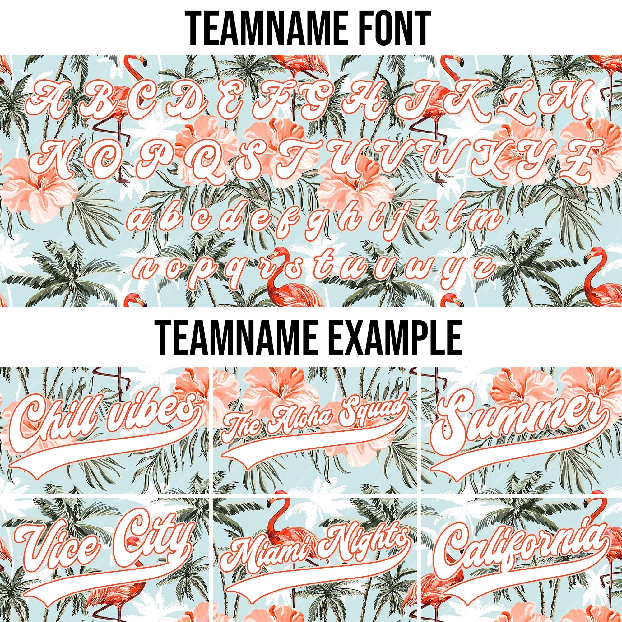 Personalized Flamingo Breeze Hawaiian Baseball Jersey
