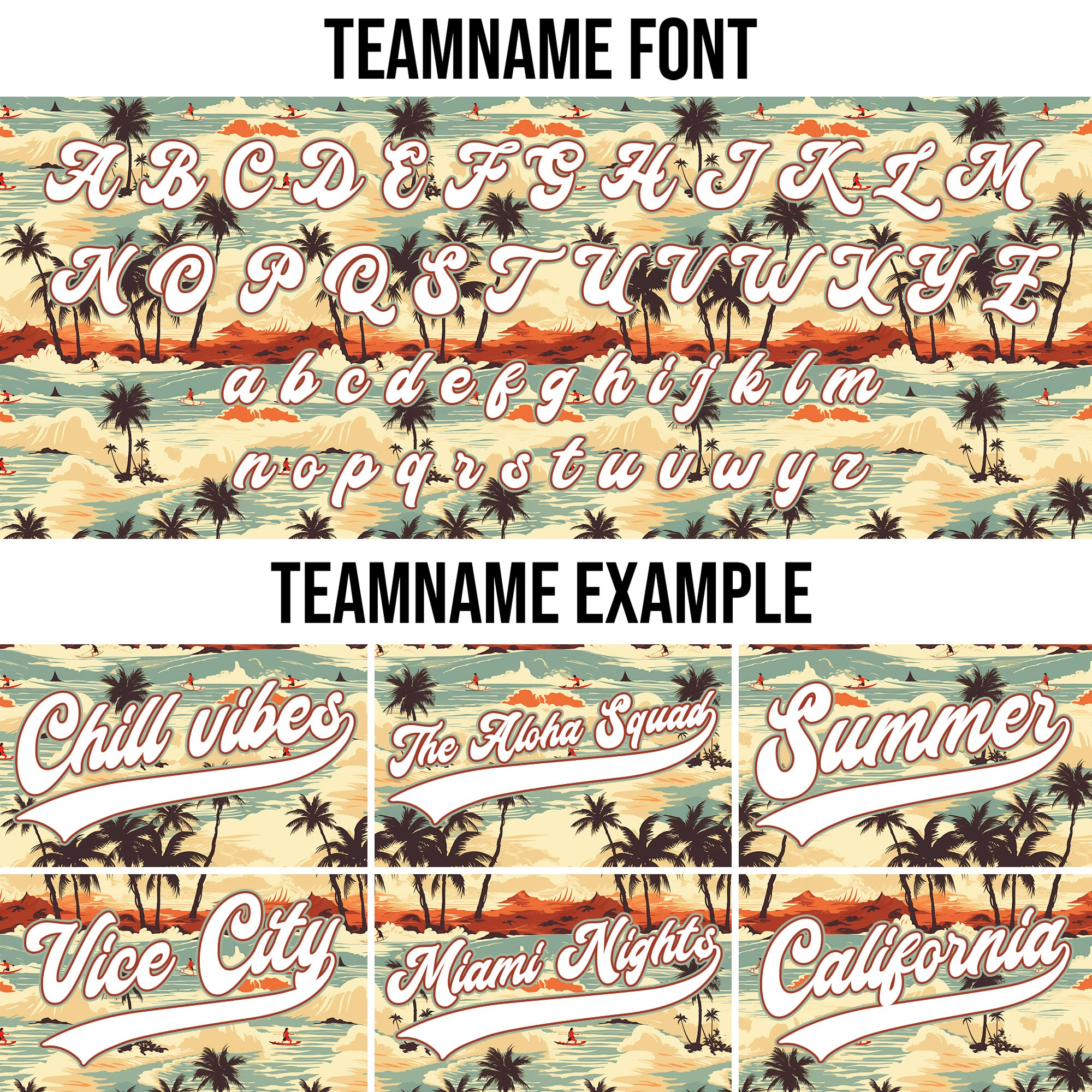 Personalized Retro Sunset Hawaiian Baseball Jersey