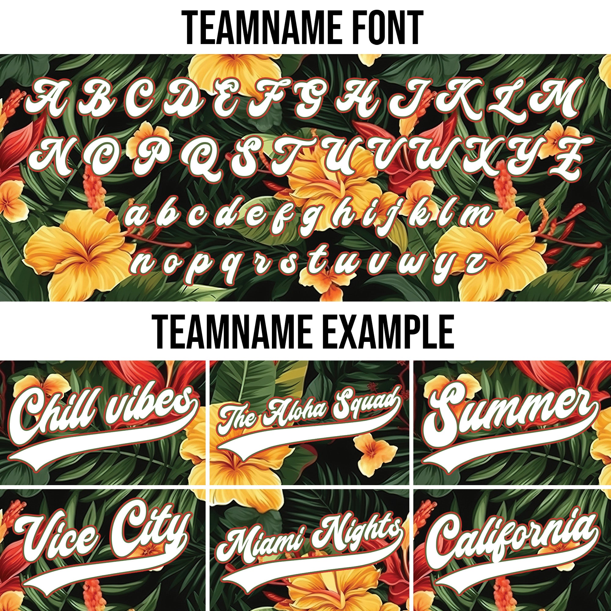 Personalized Tropical Hibiscus Hawaiian Baseball Jersey