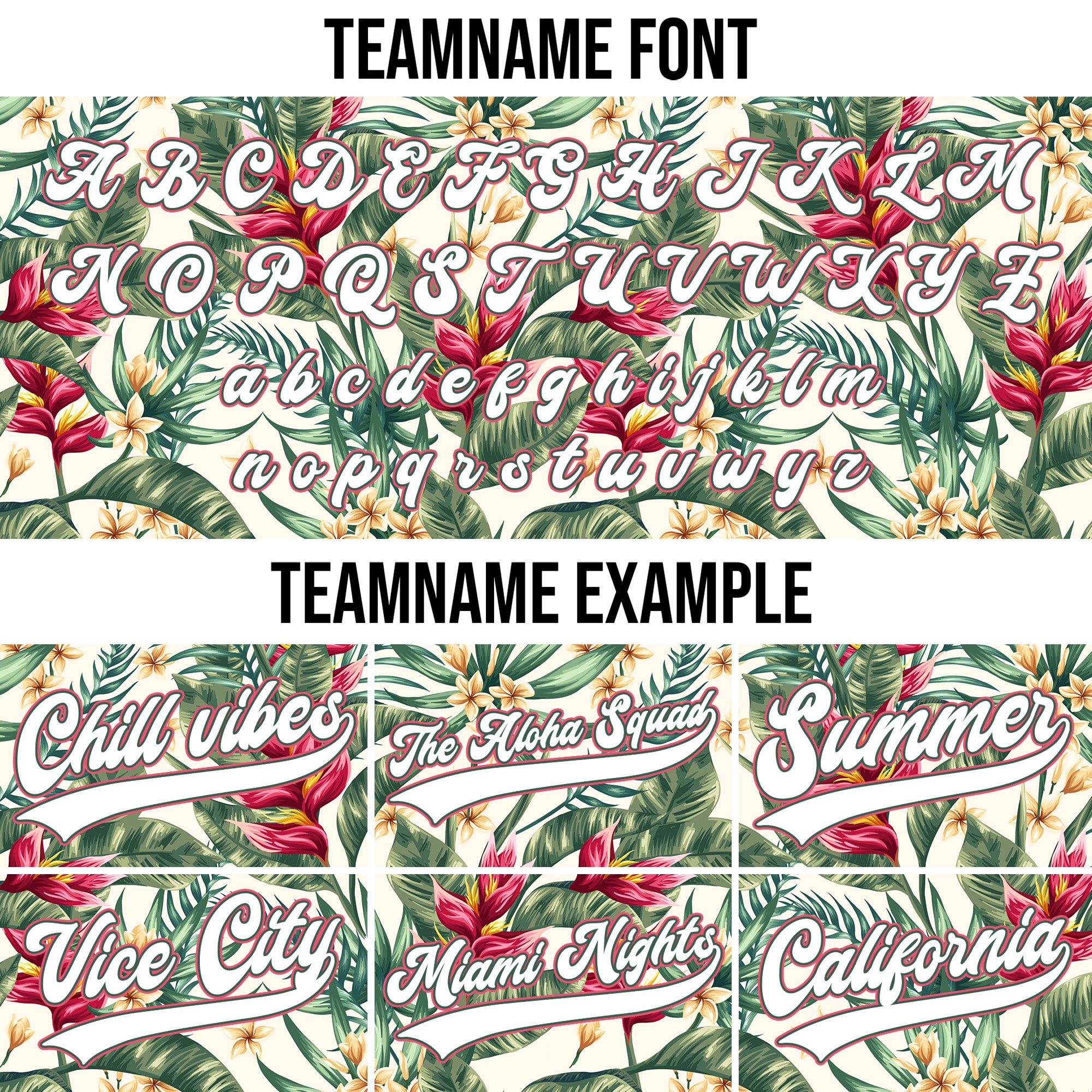 Personalized Tropical Paradise Hawaiian Baseball Jersey