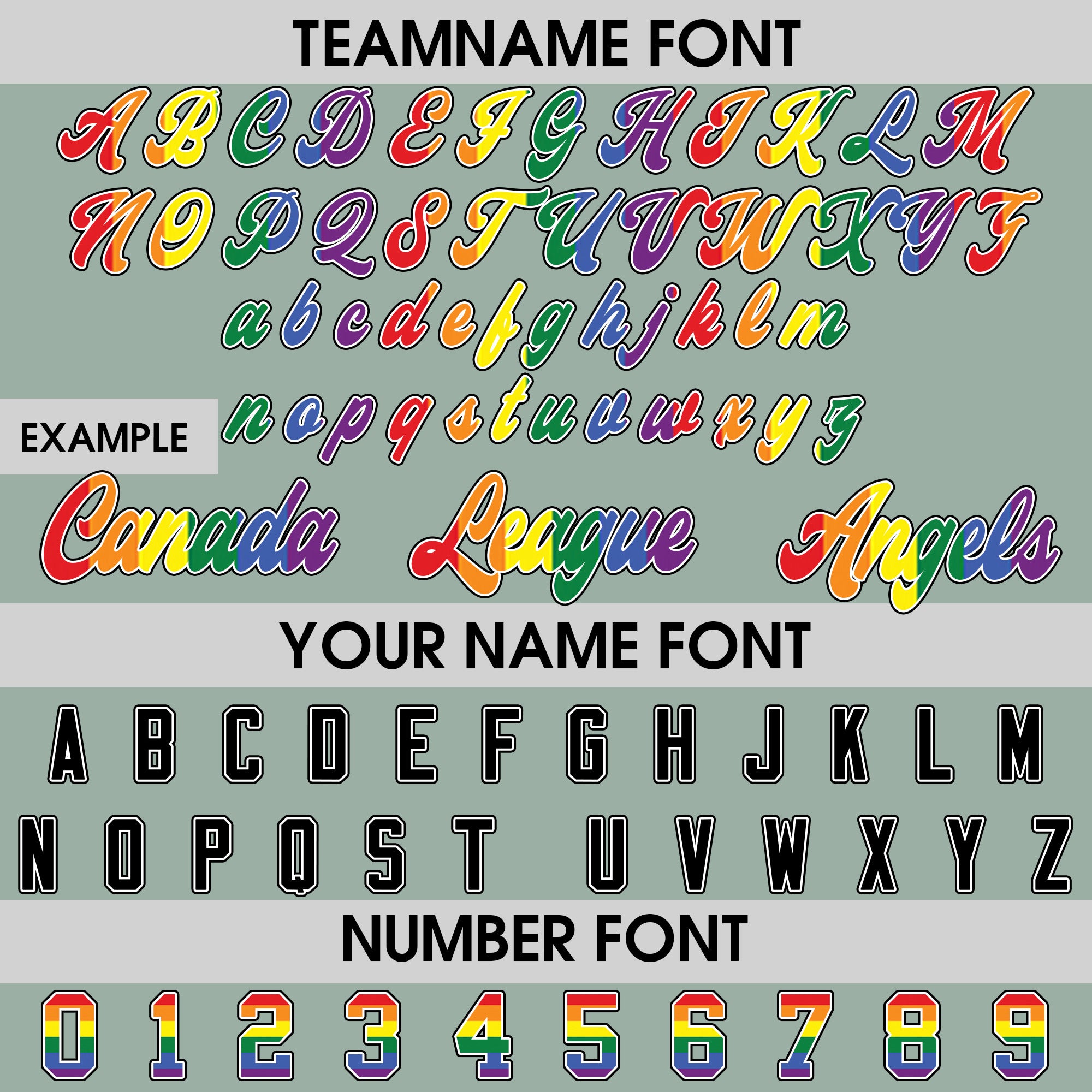 Personalized White LGBTQ Rainbow Pride Custom Jersey