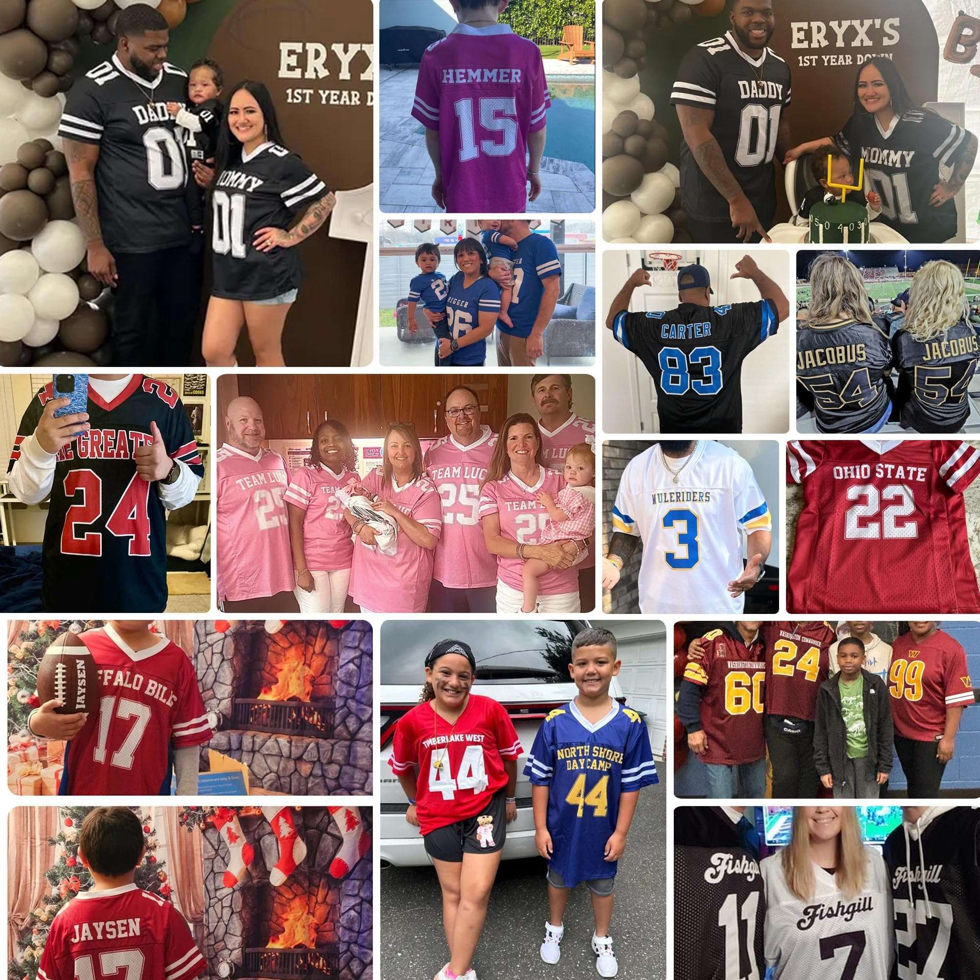 Custom Blue Gold Chess Pattern Football Jersey, Custom Football Jersey with Team Name Number Logo for Team
