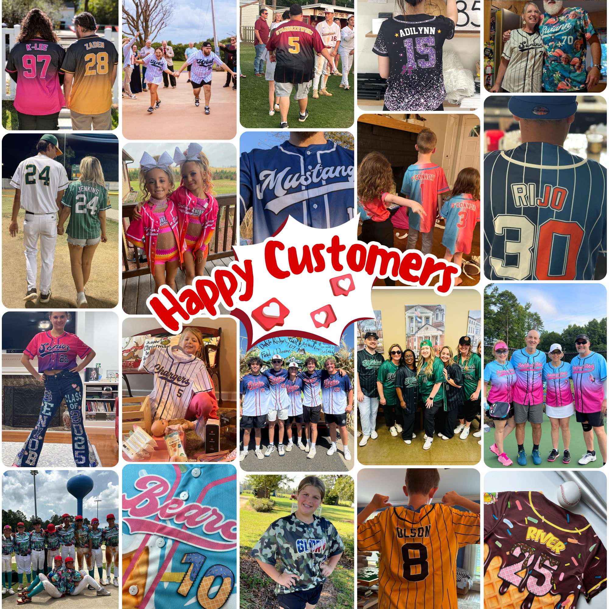 Custom Pink Blue Gradient Sports Baseball Jersey