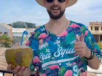 Personalized Neon Jungle Hawaiian Baseball Jersey